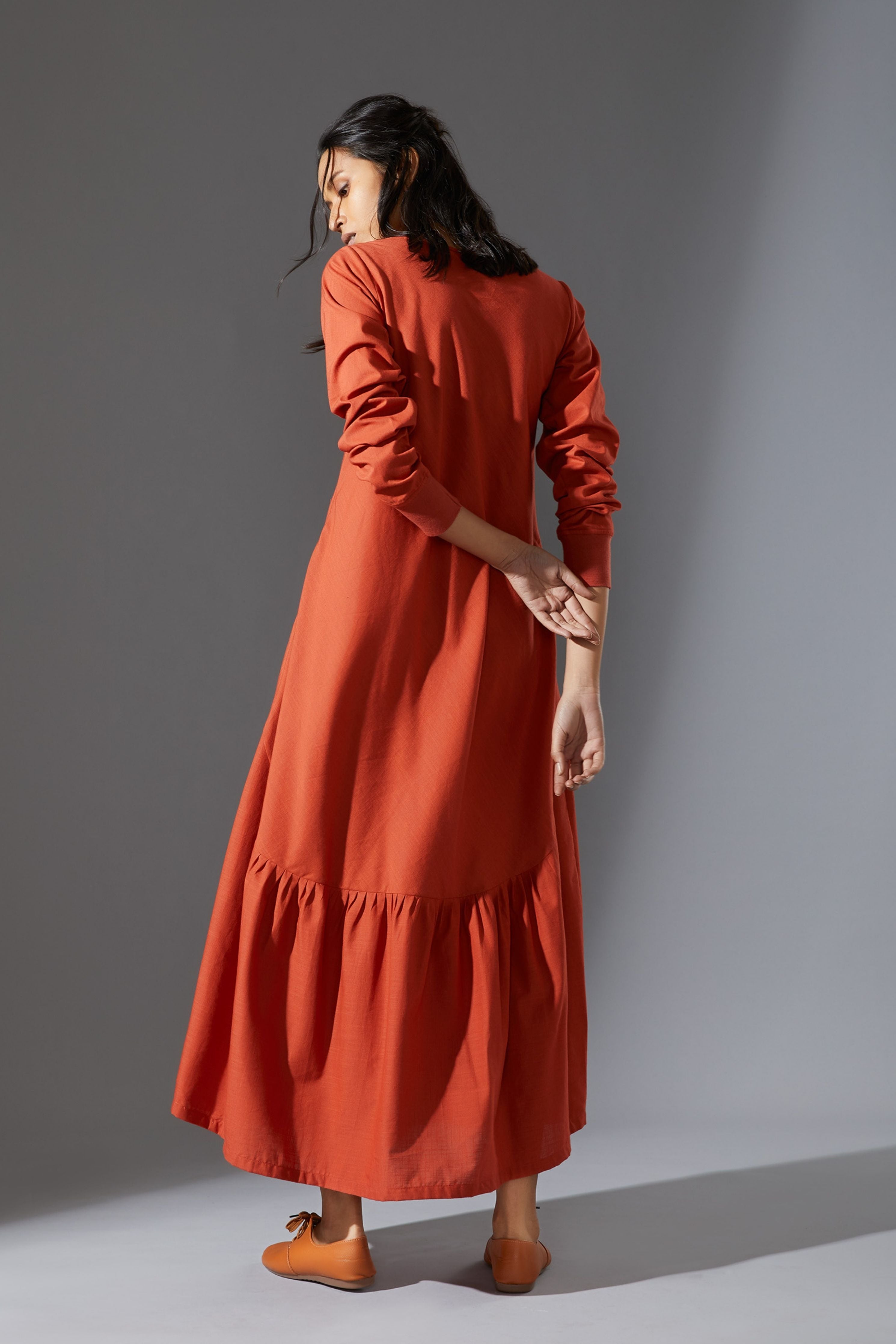 Mati New Aboli Rust Dress