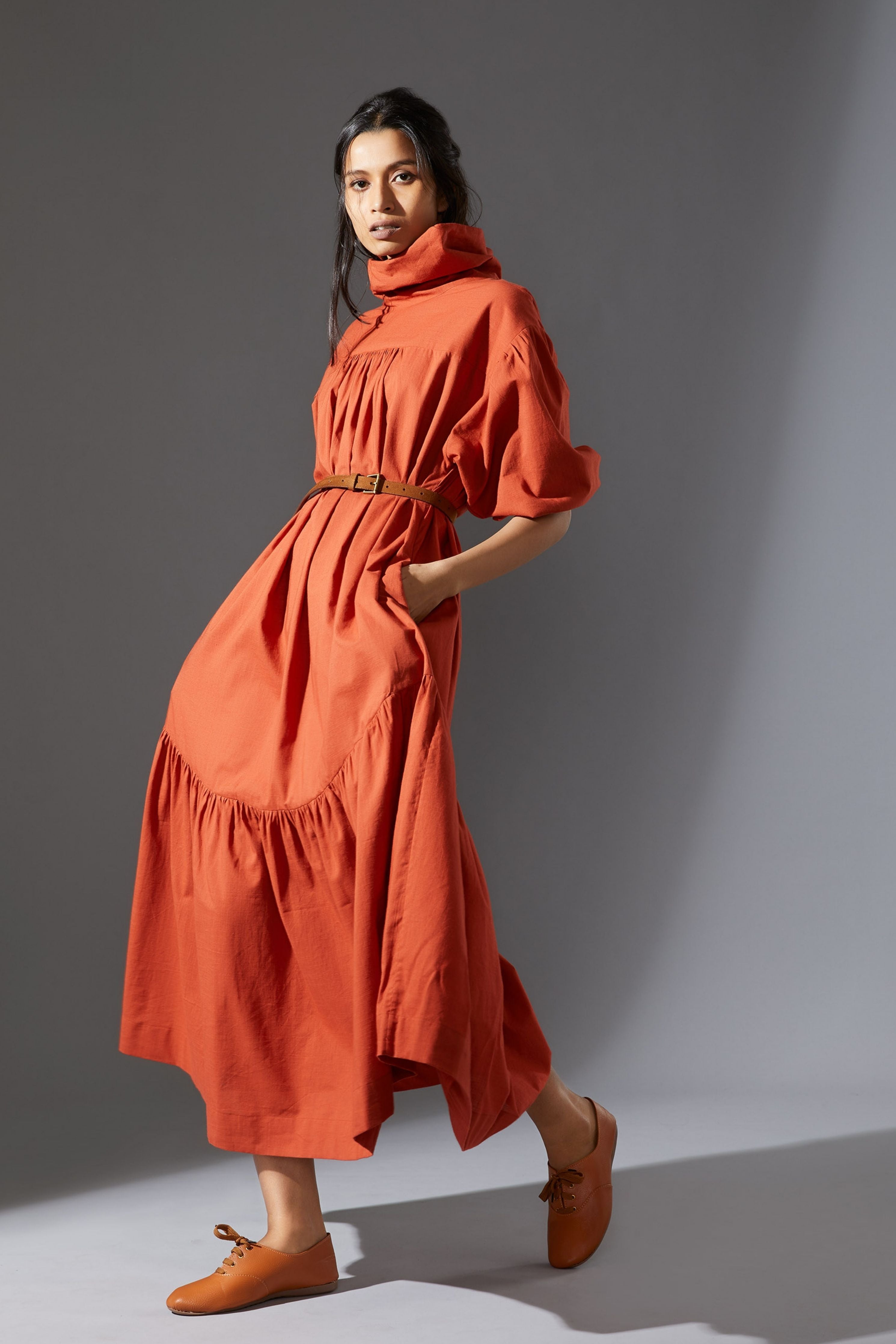 Mati New Praci Rust Dress