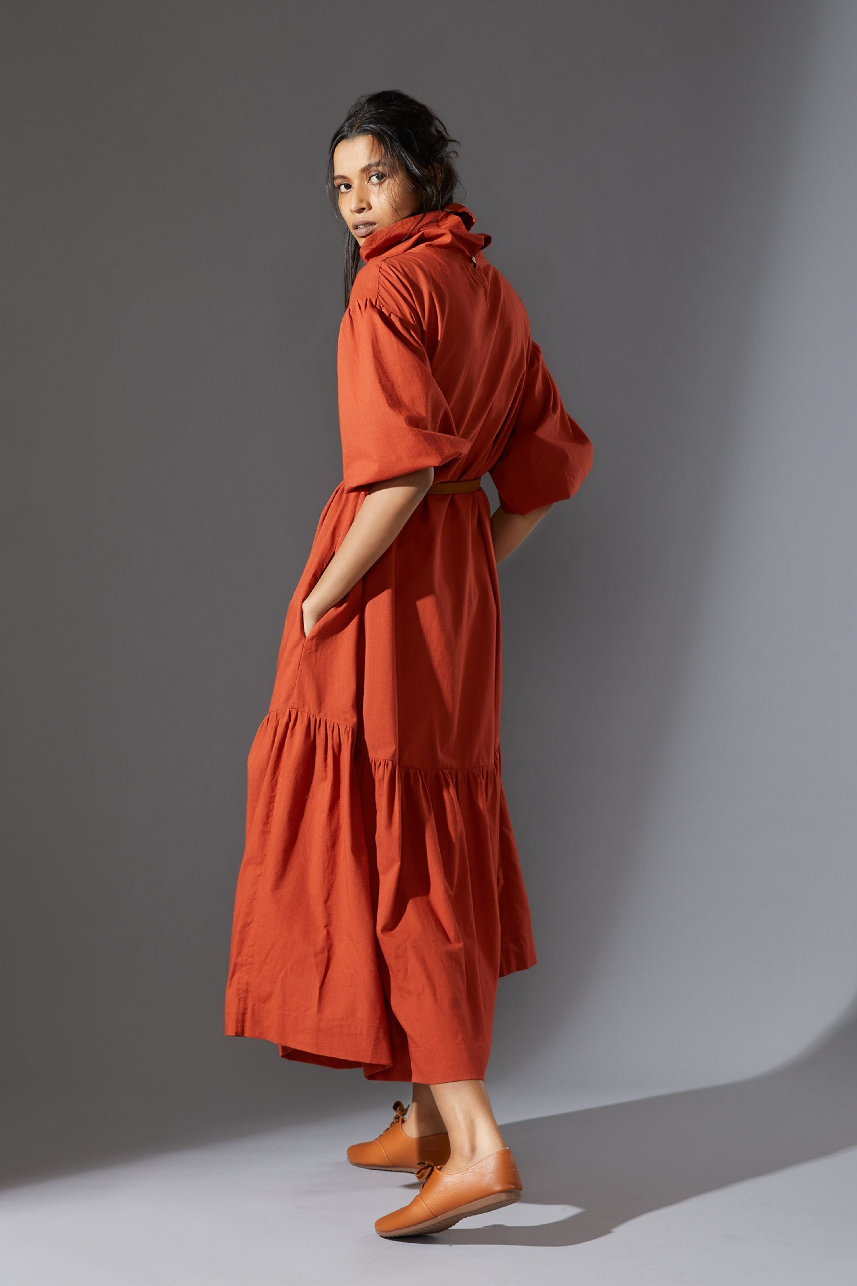 Mati New Praci Rust Dress