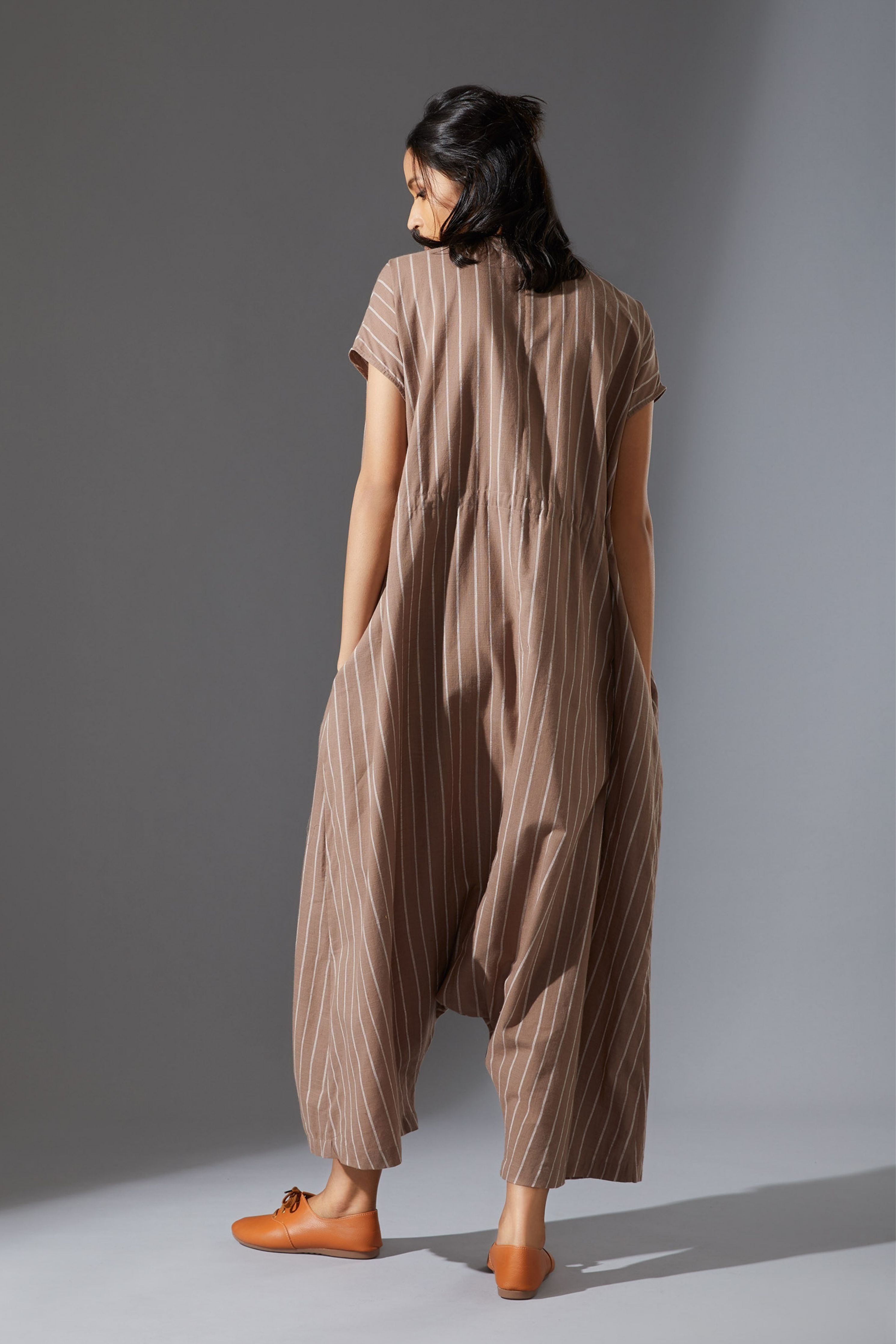 Mati Safari Beige Jumpsuit