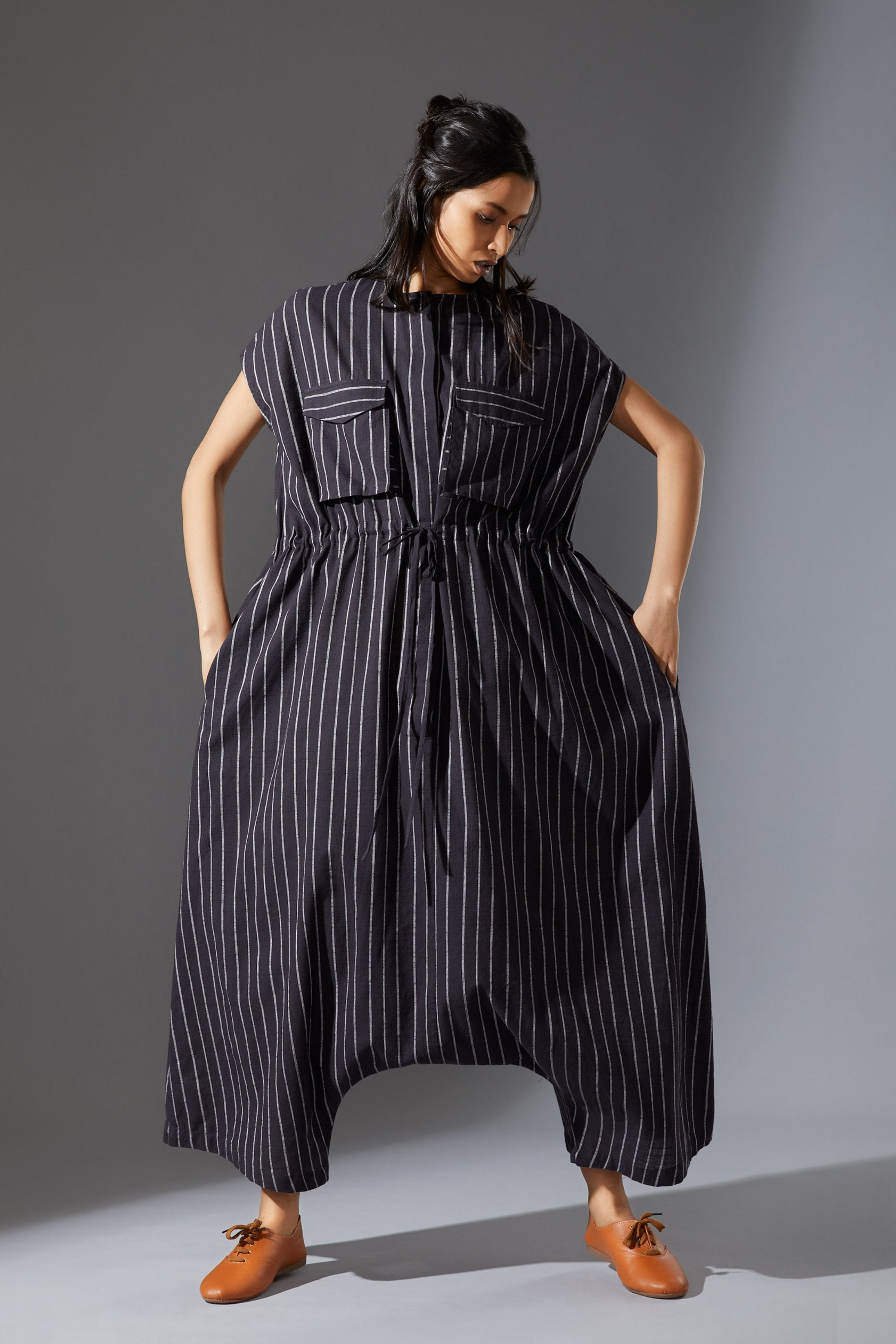 Mati Safari Black Jumpsuit