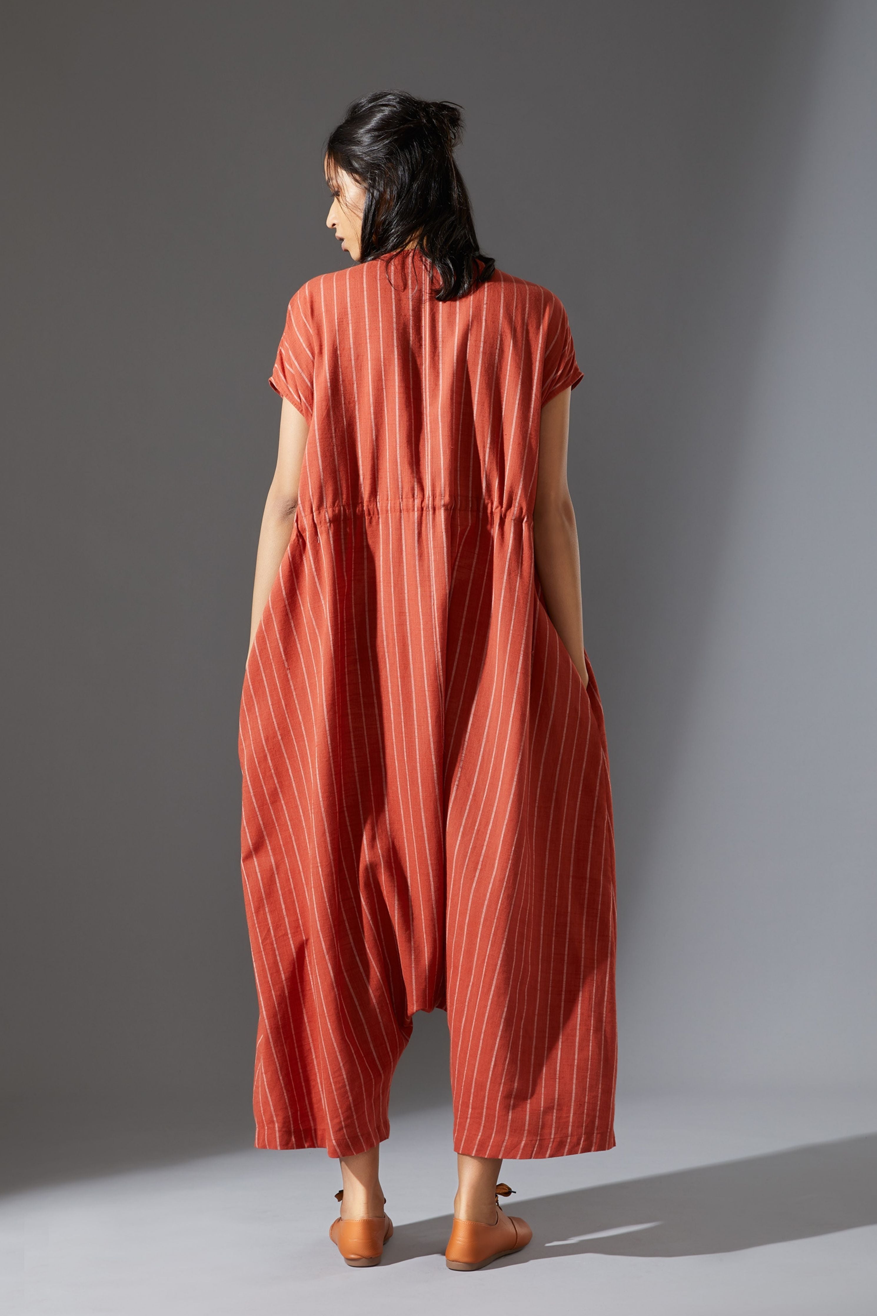 Mati Safari Rust Jumpsuit