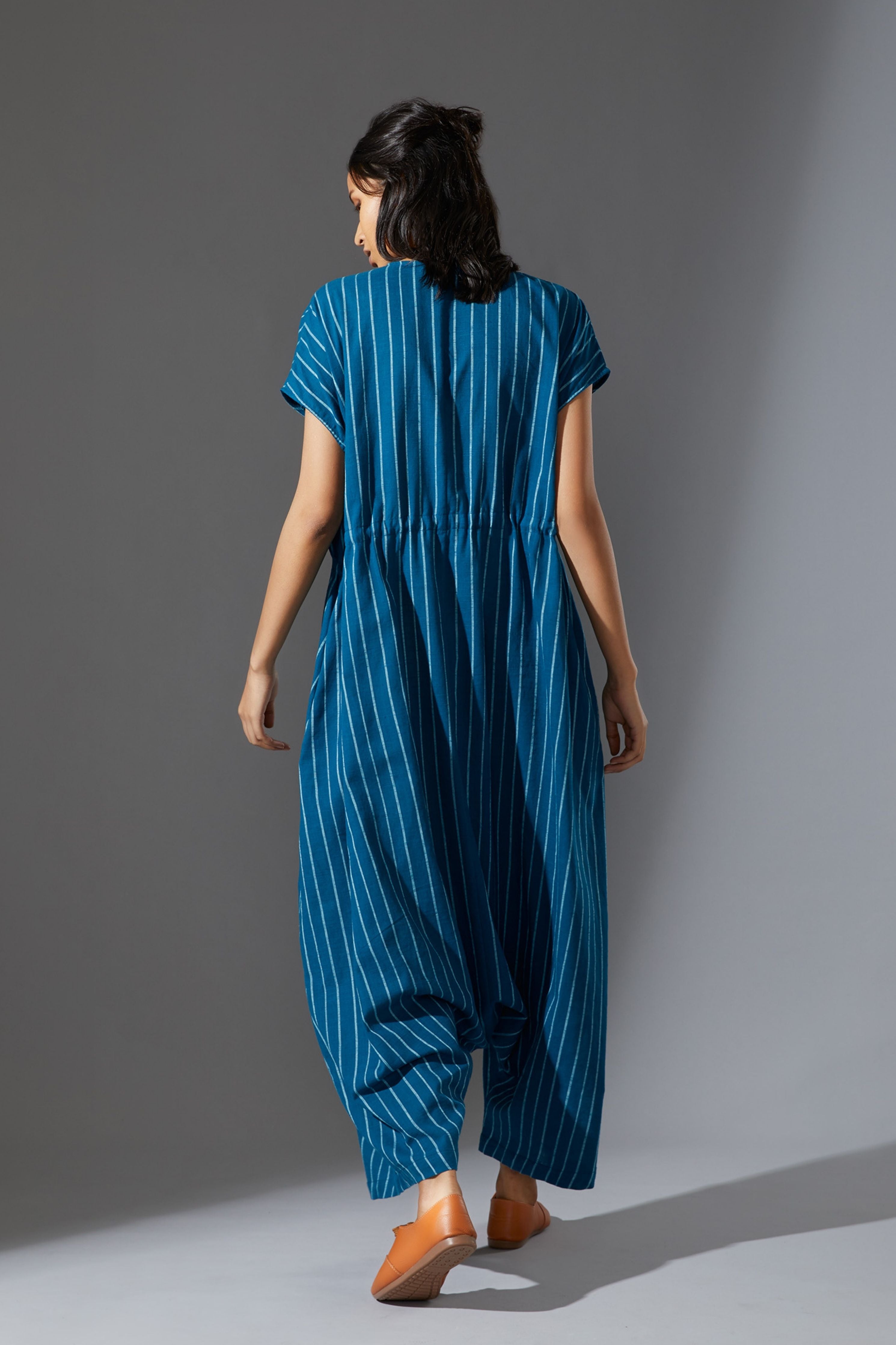 Mati Safari Blue Jumpsuit