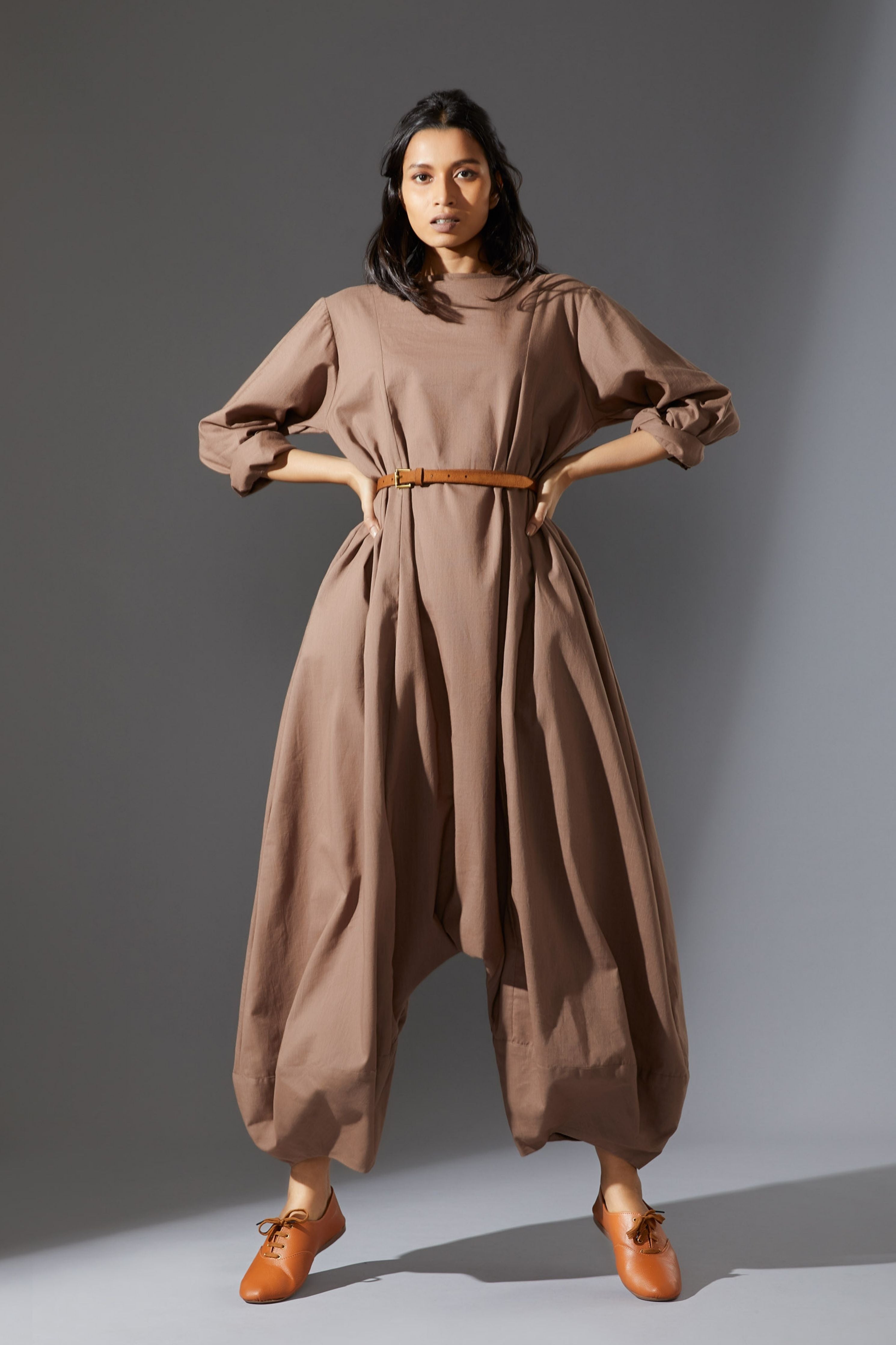 Mati Slv Suga Beige Jumpsuit