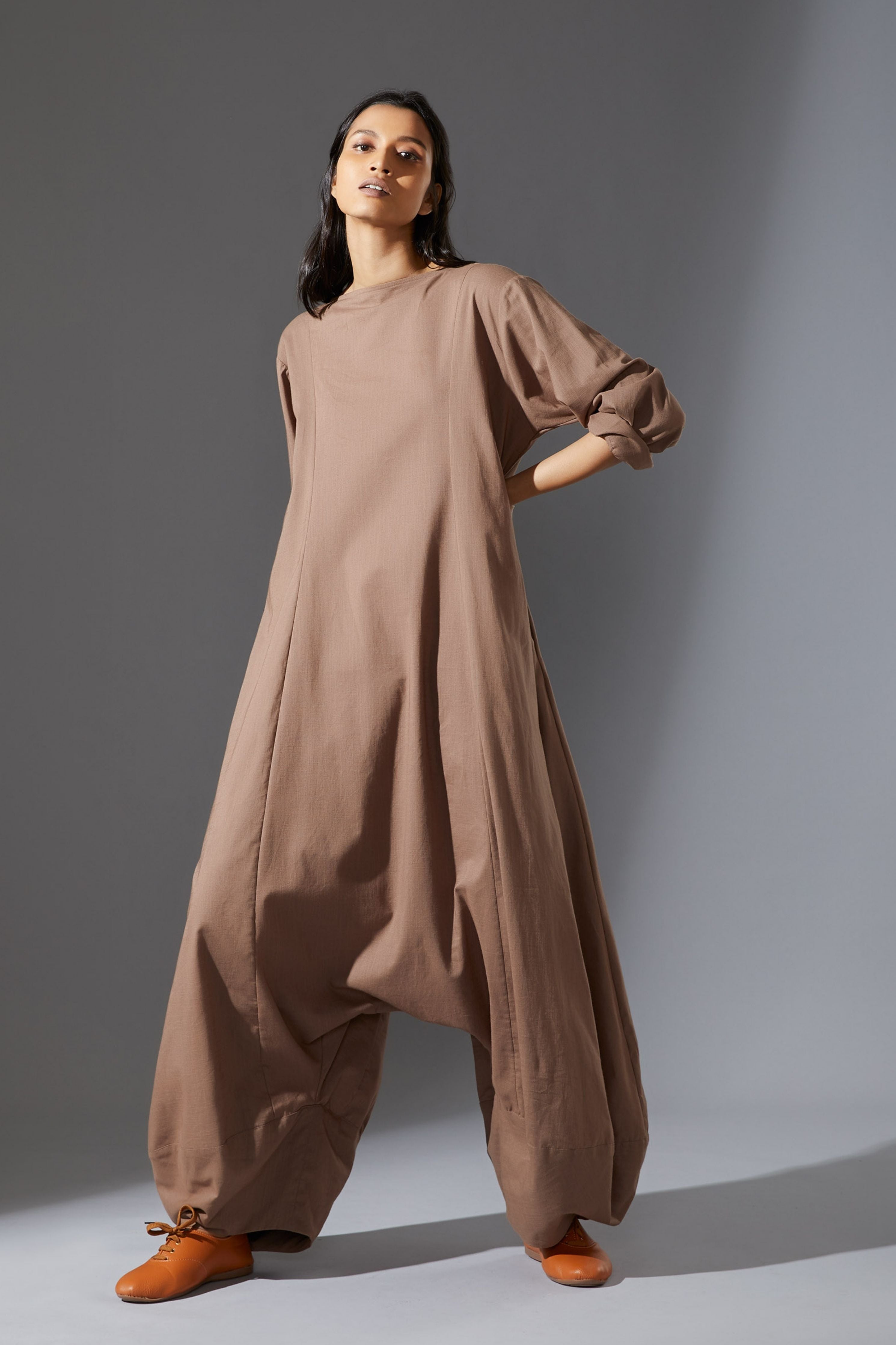 Mati Slv Suga Beige Jumpsuit