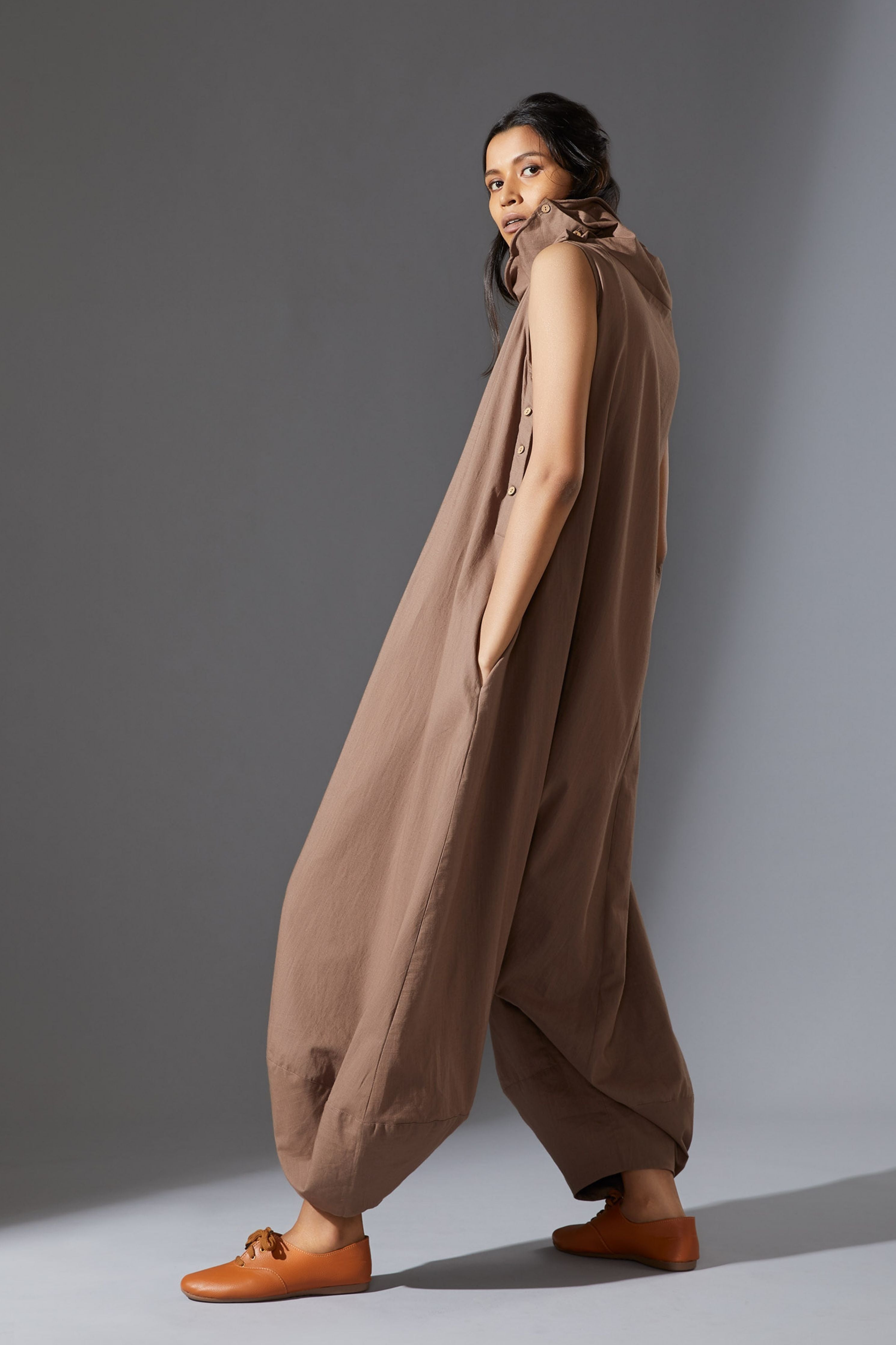 Mati Suga Beige Jumpsuit