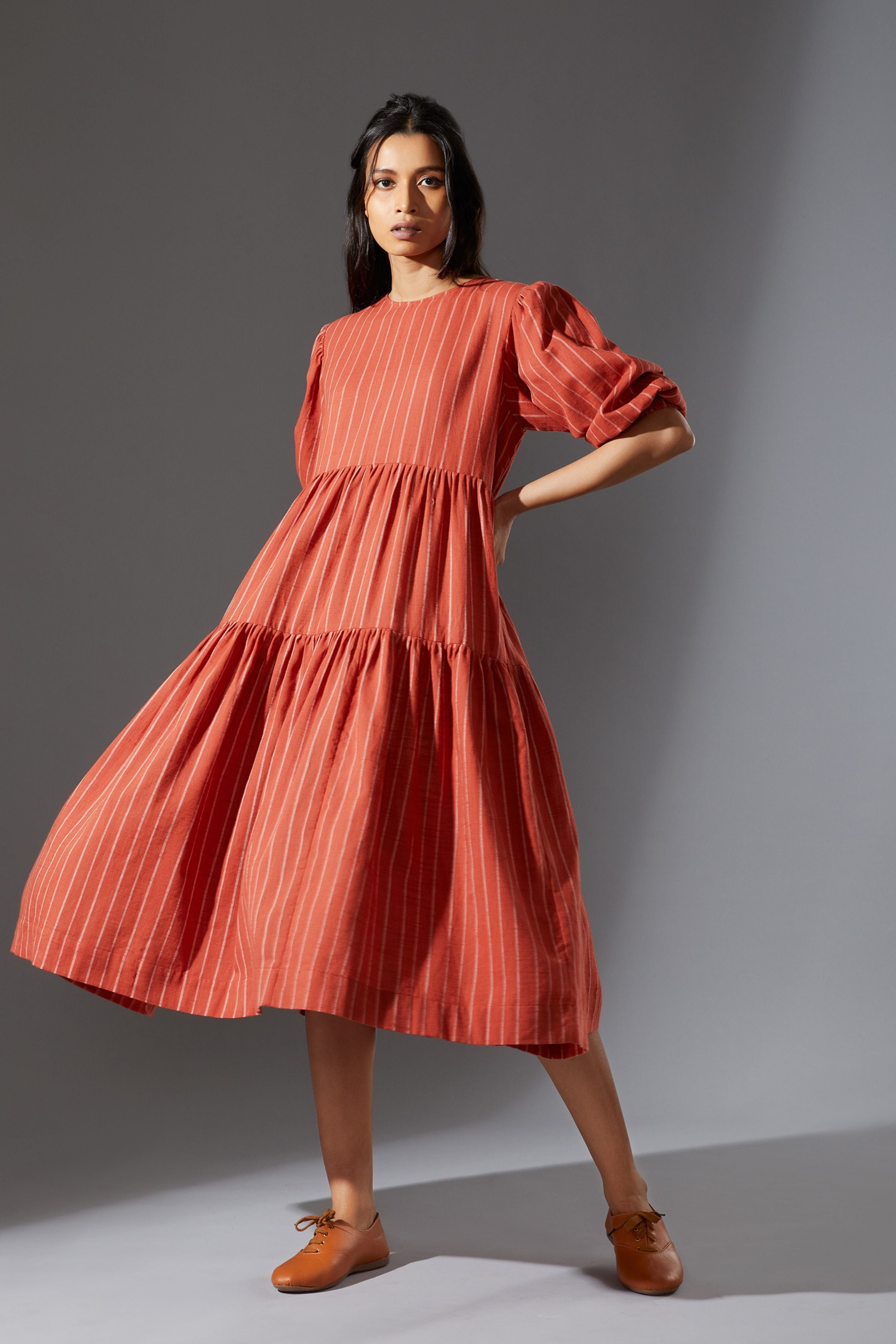 Mati Vasara Rust Dress