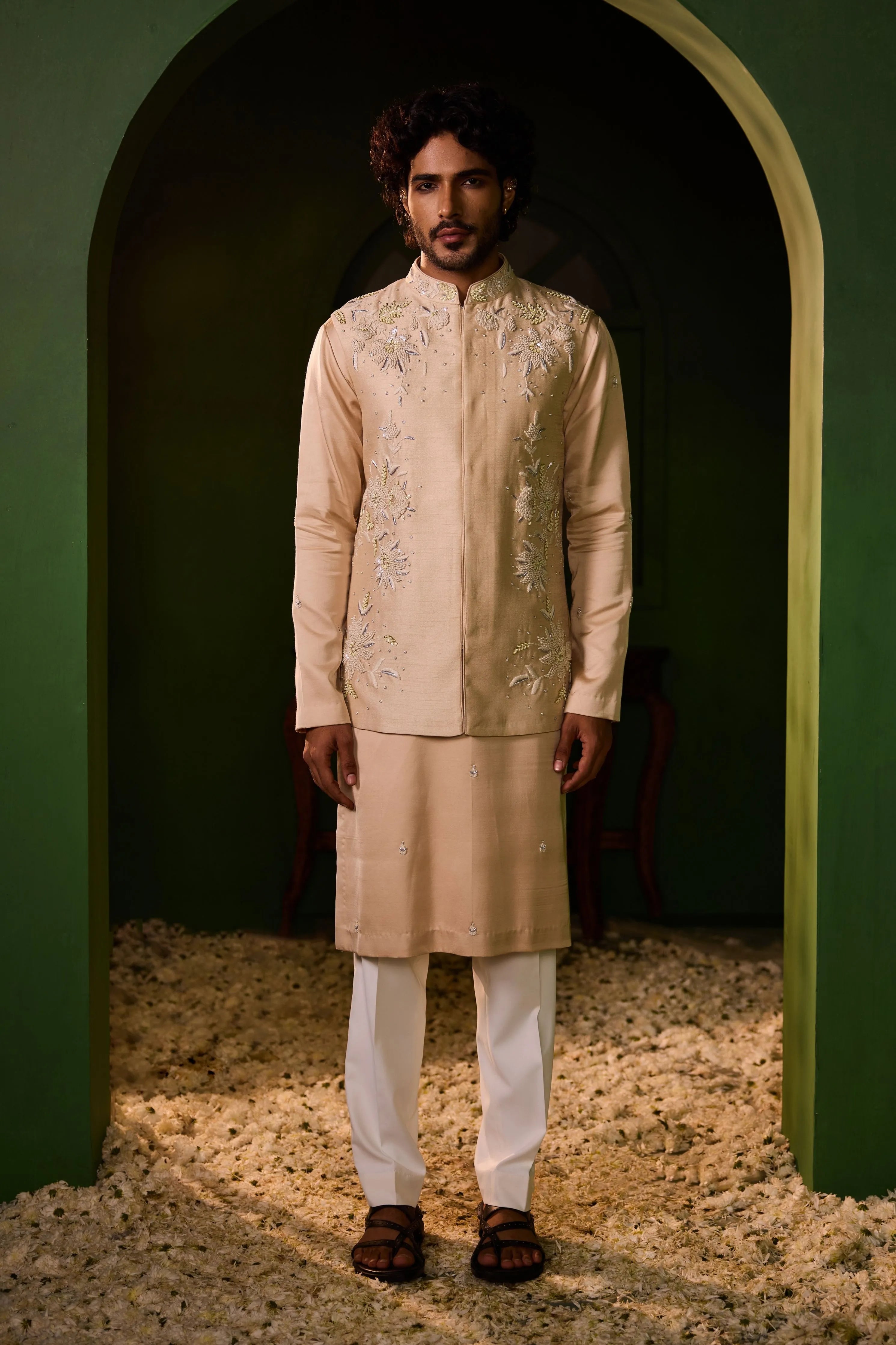 Bhuvan Nehru Jacket Set