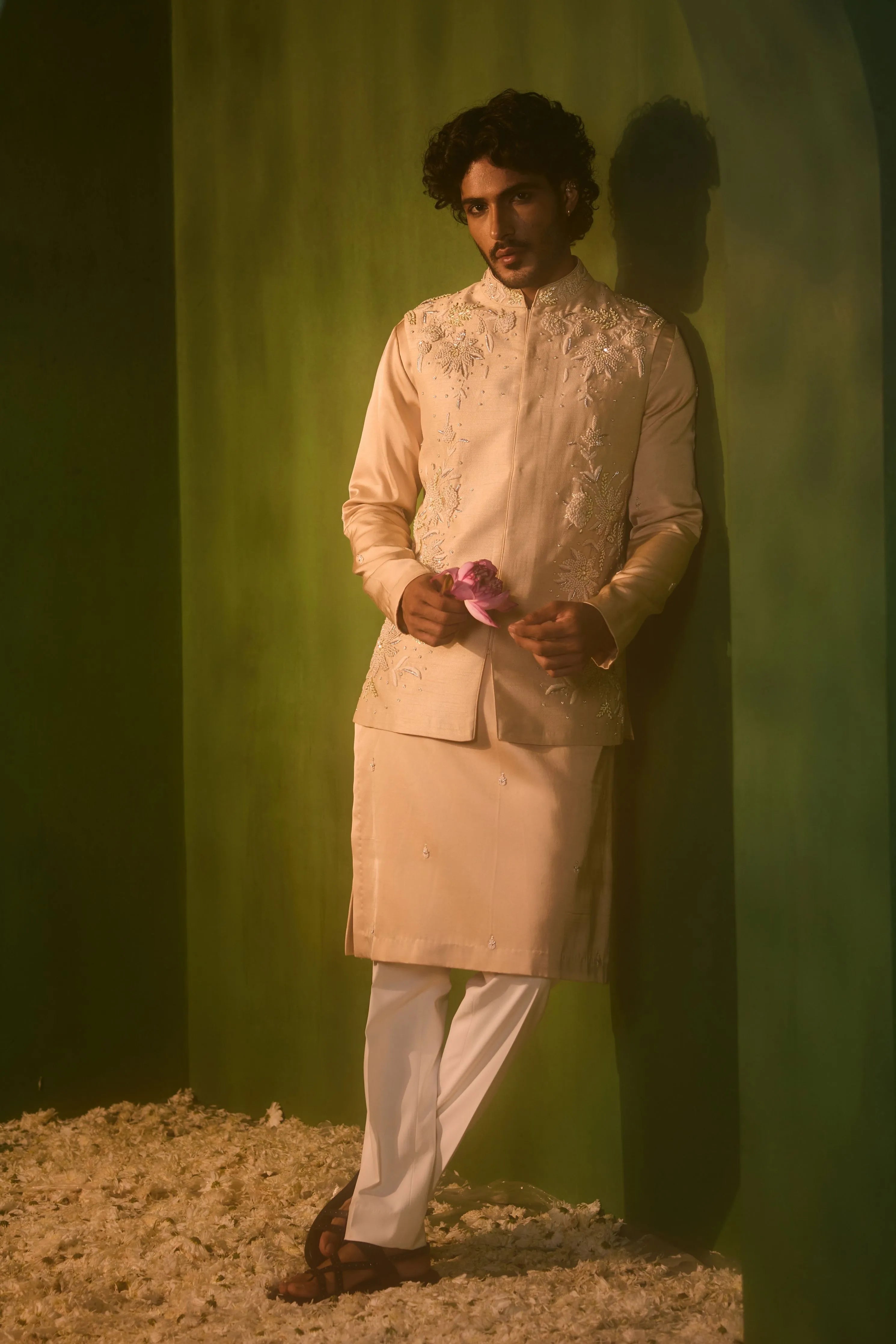 Bhuvan Nehru Jacket Set