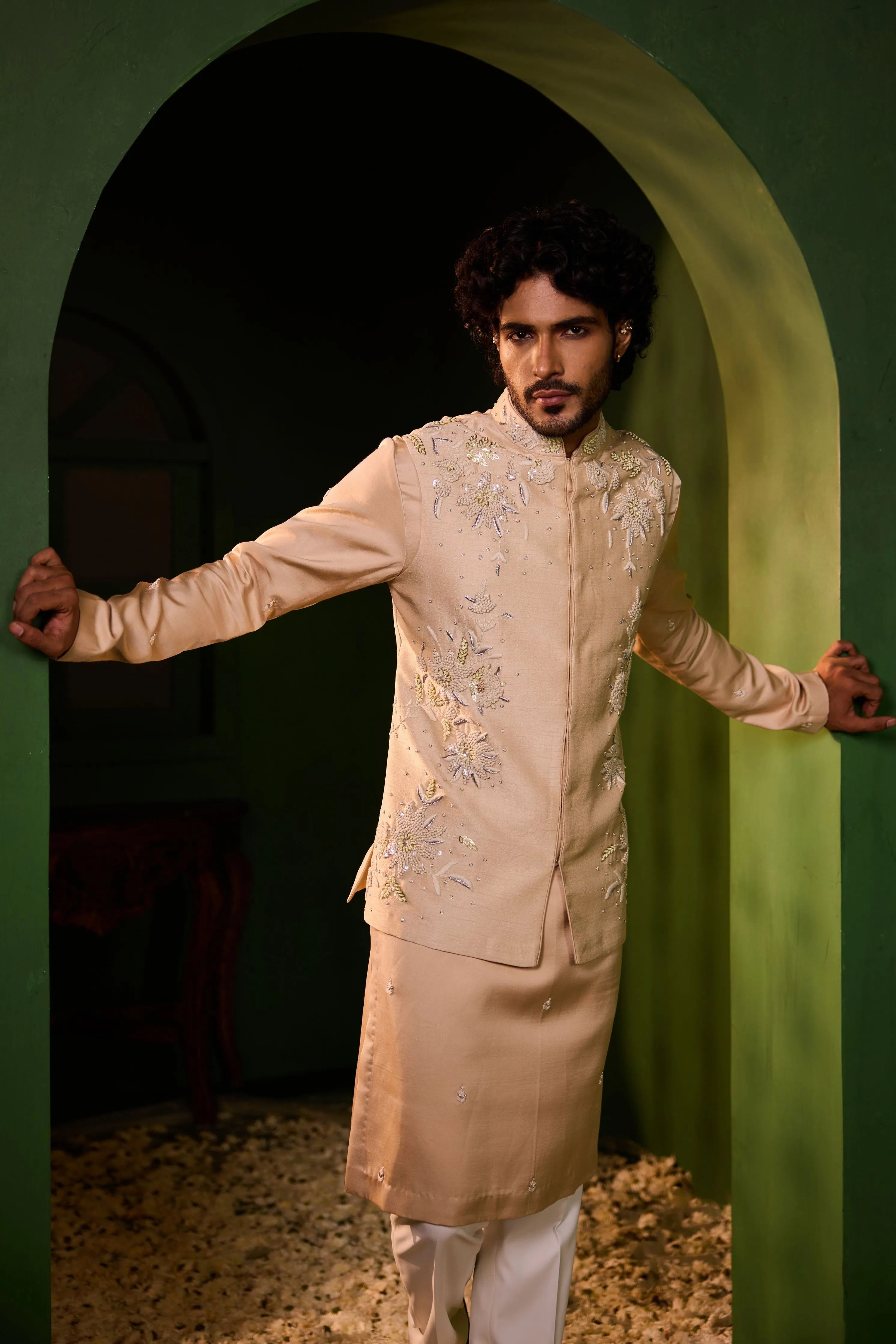 Bhuvan Nehru Jacket Set