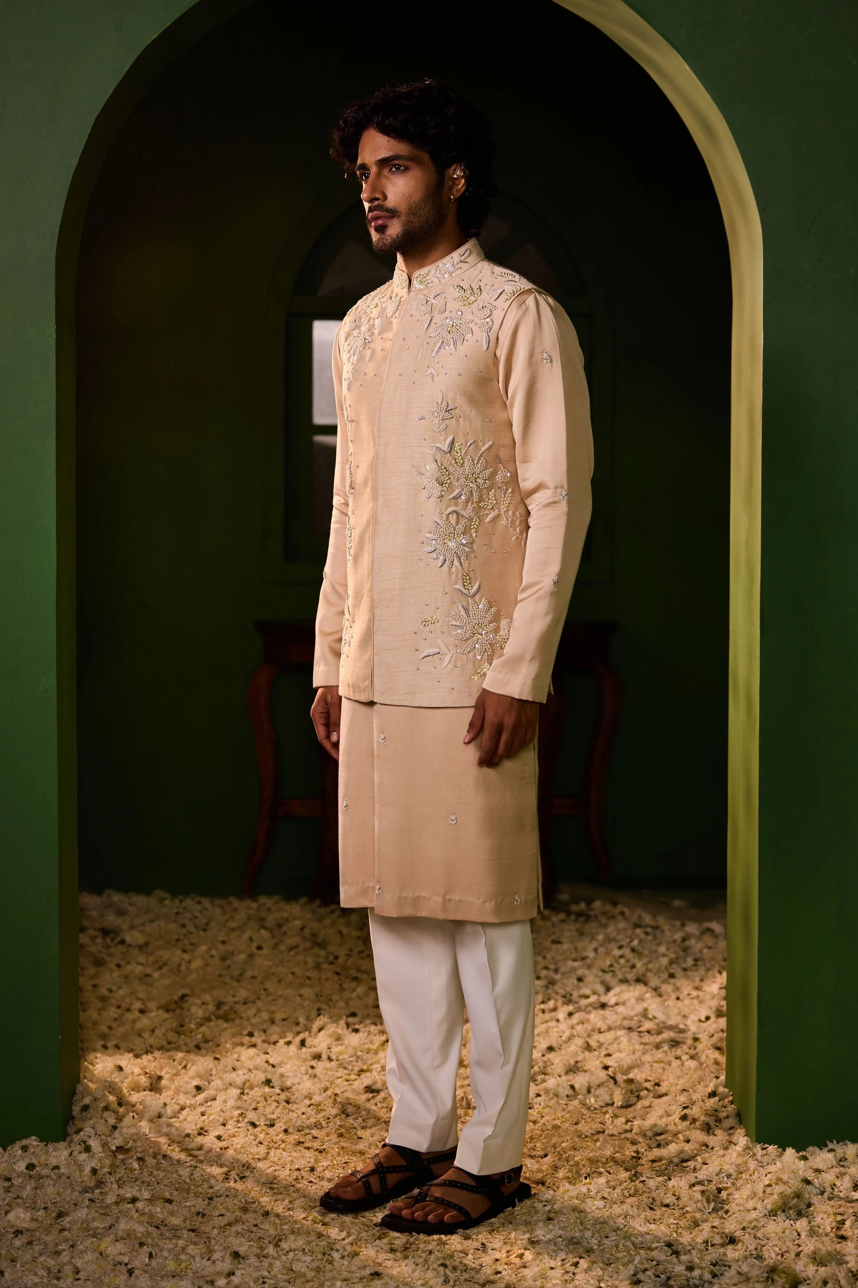 Bhuvan Nehru Jacket Set