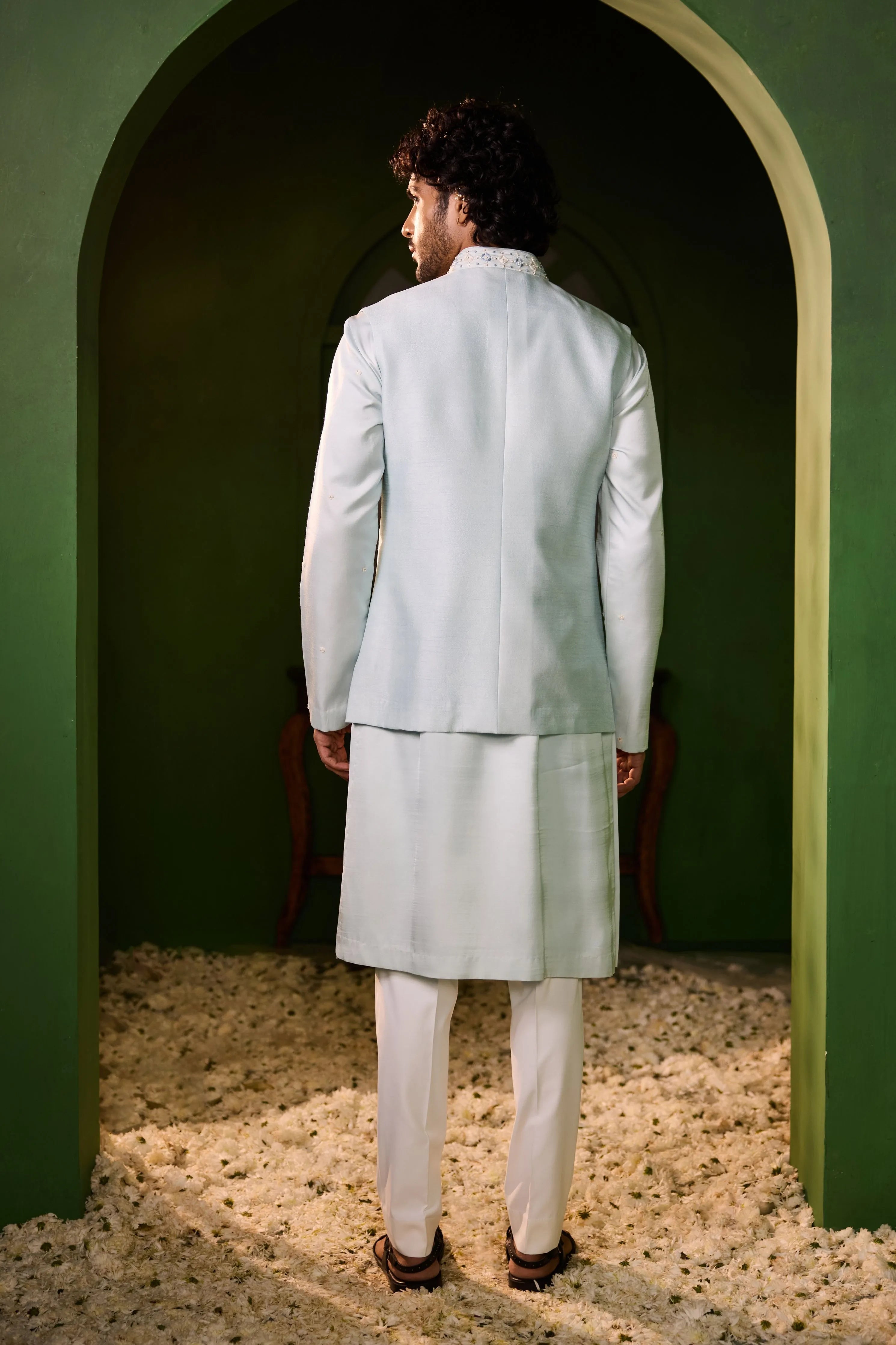 Chandrakamal Nehru Jacket Set