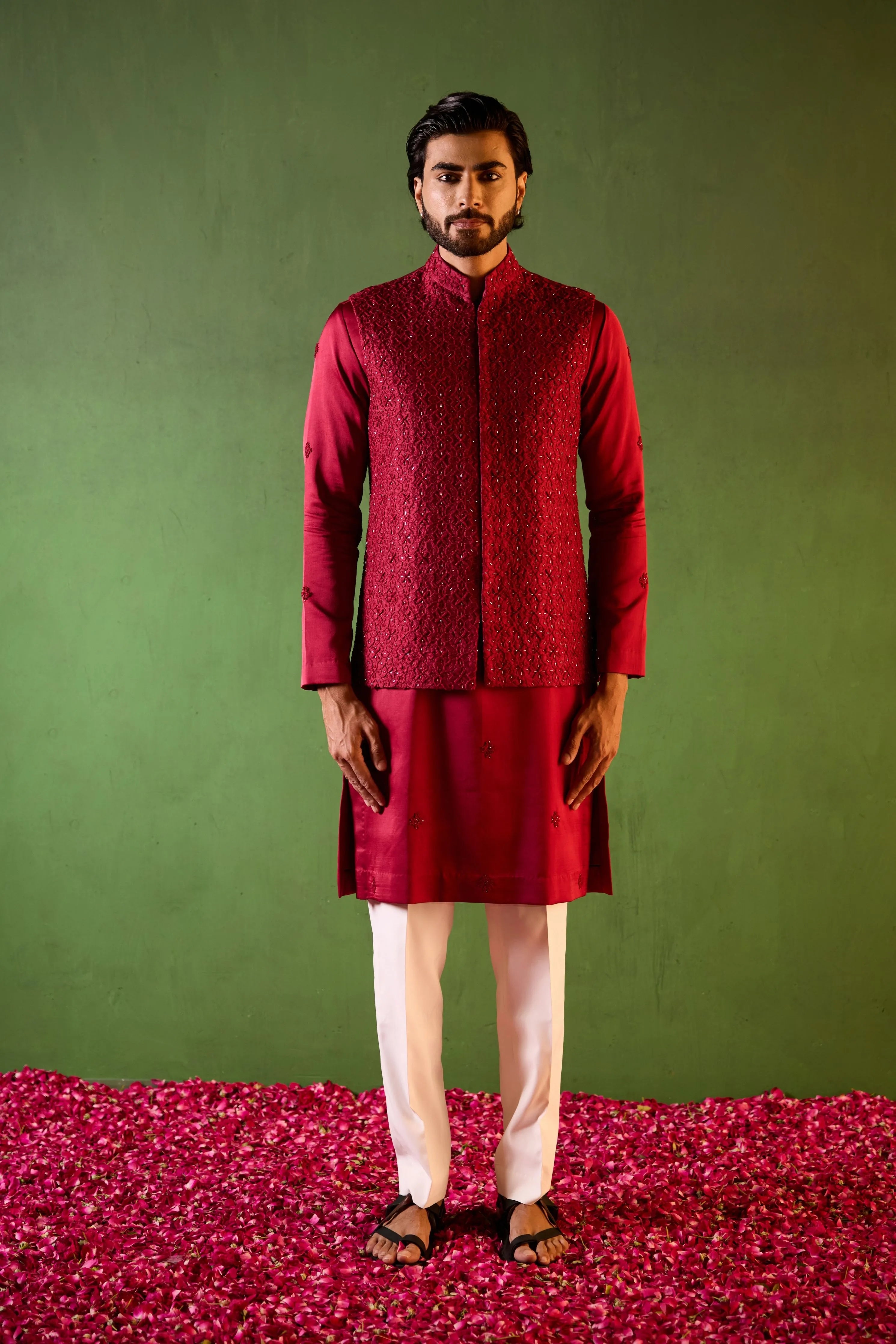 Hridyanshu Nehru Jacket Set