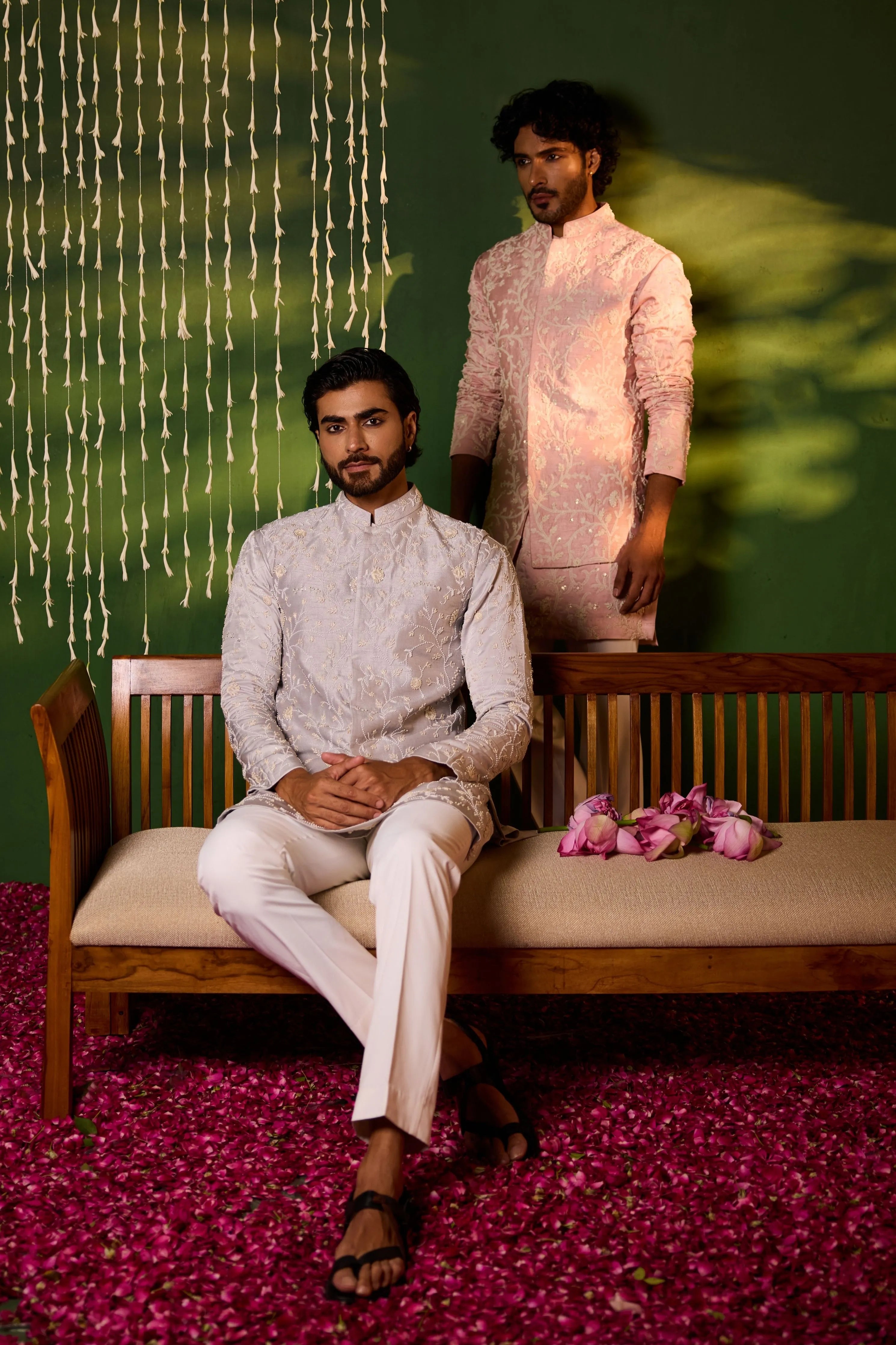 Jayesh Nehru Jacket Set