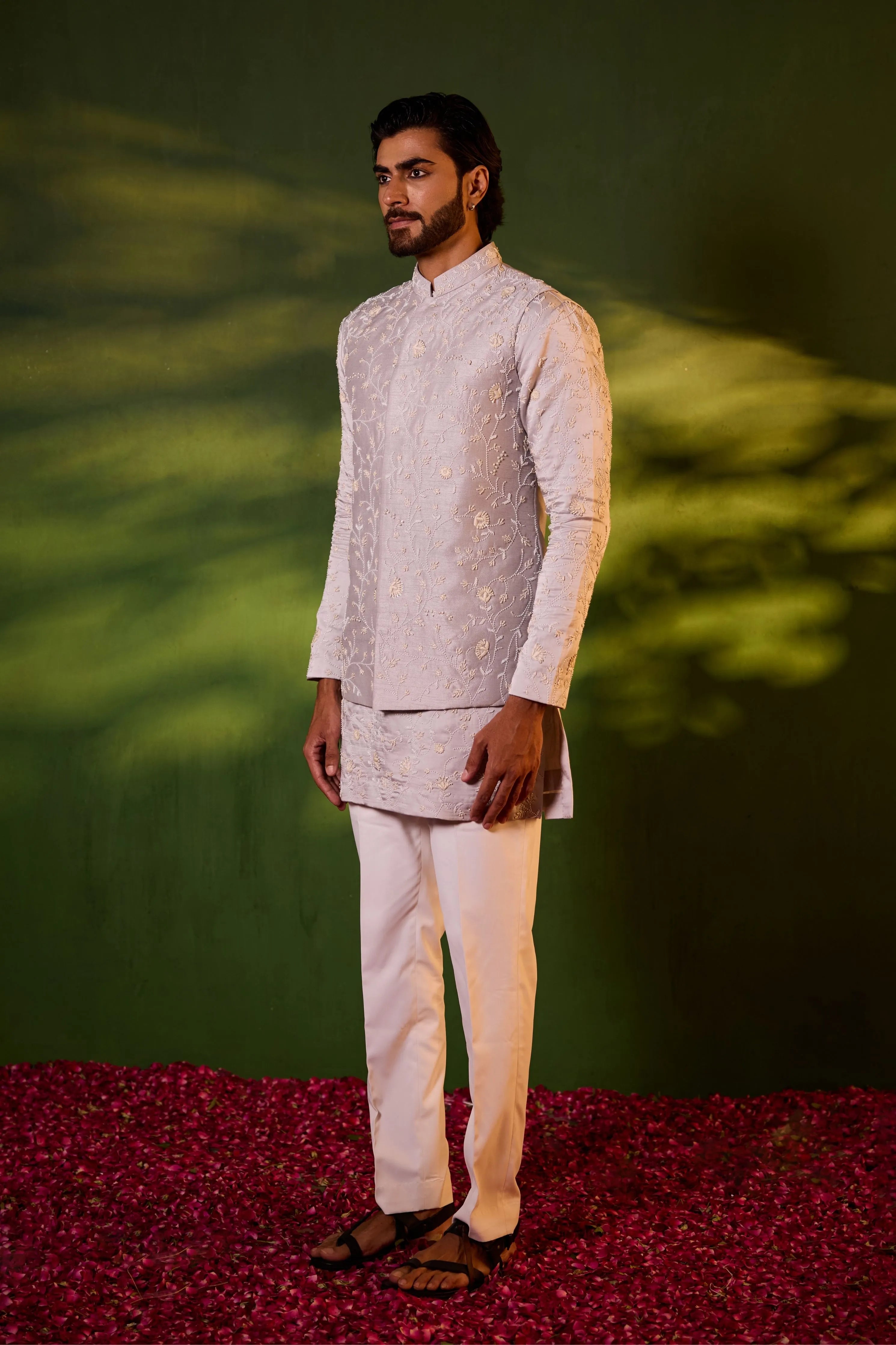 Jayesh Nehru Jacket Set