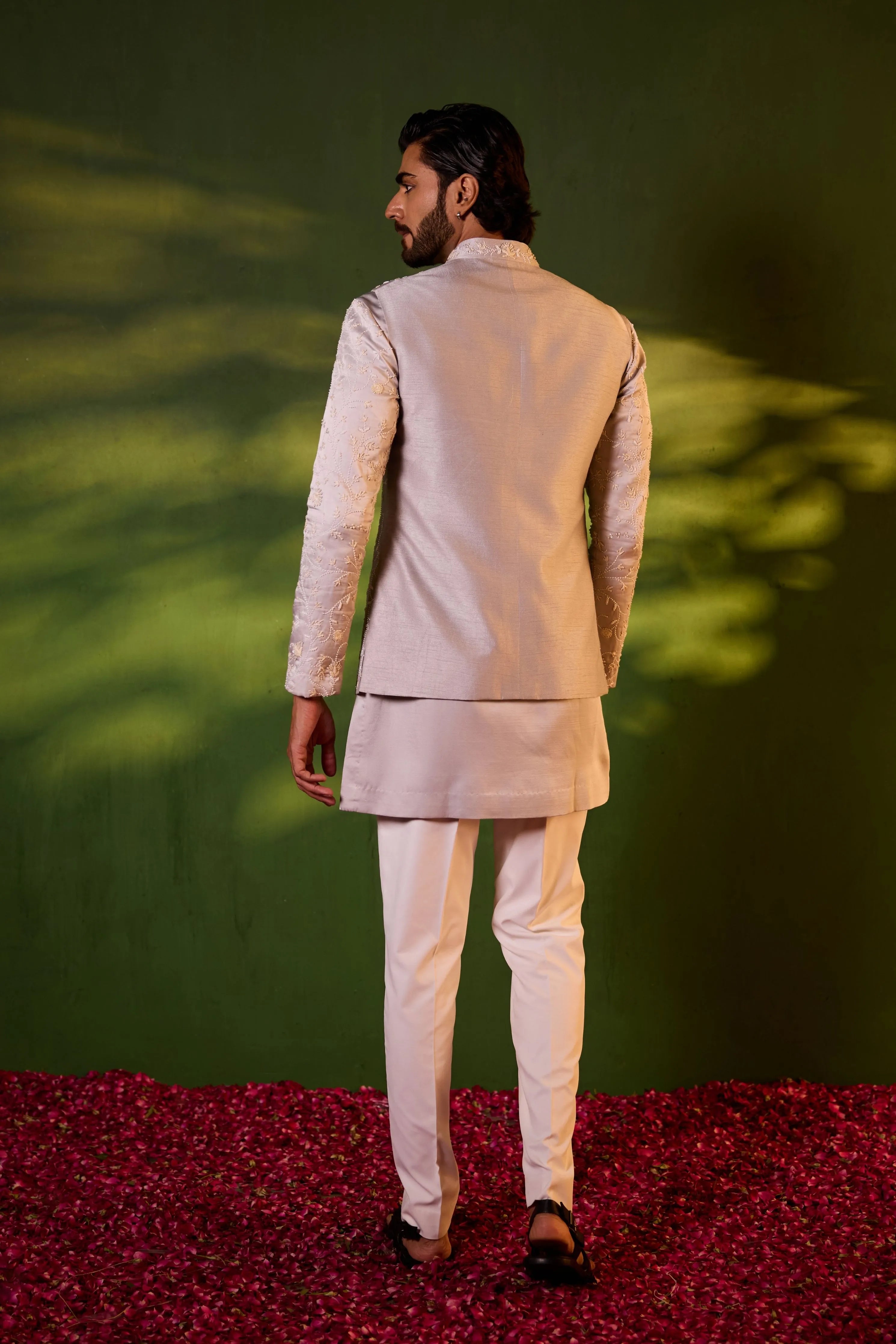 Jayesh Nehru Jacket Set