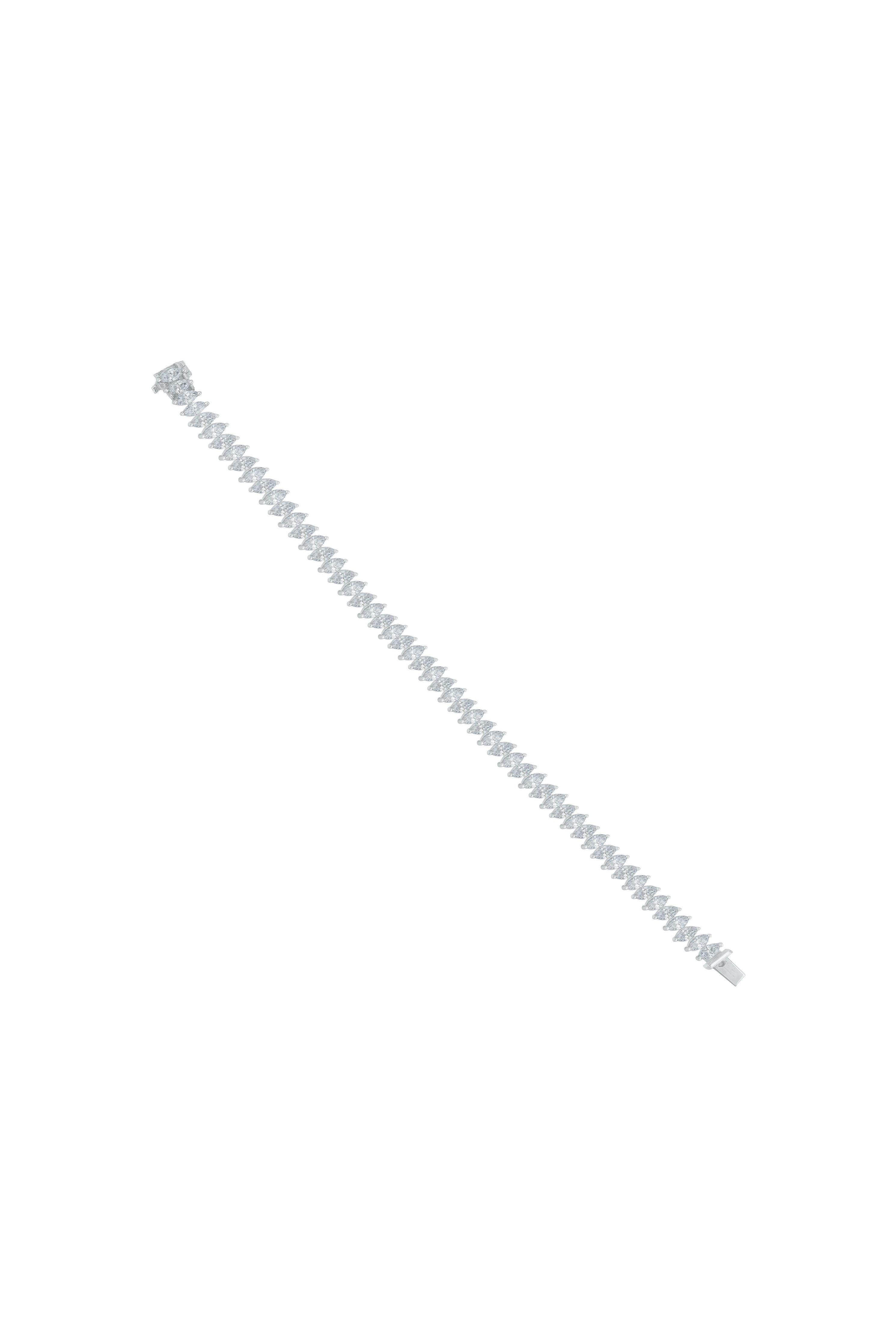 Marquise Cut Tennis Bracelet