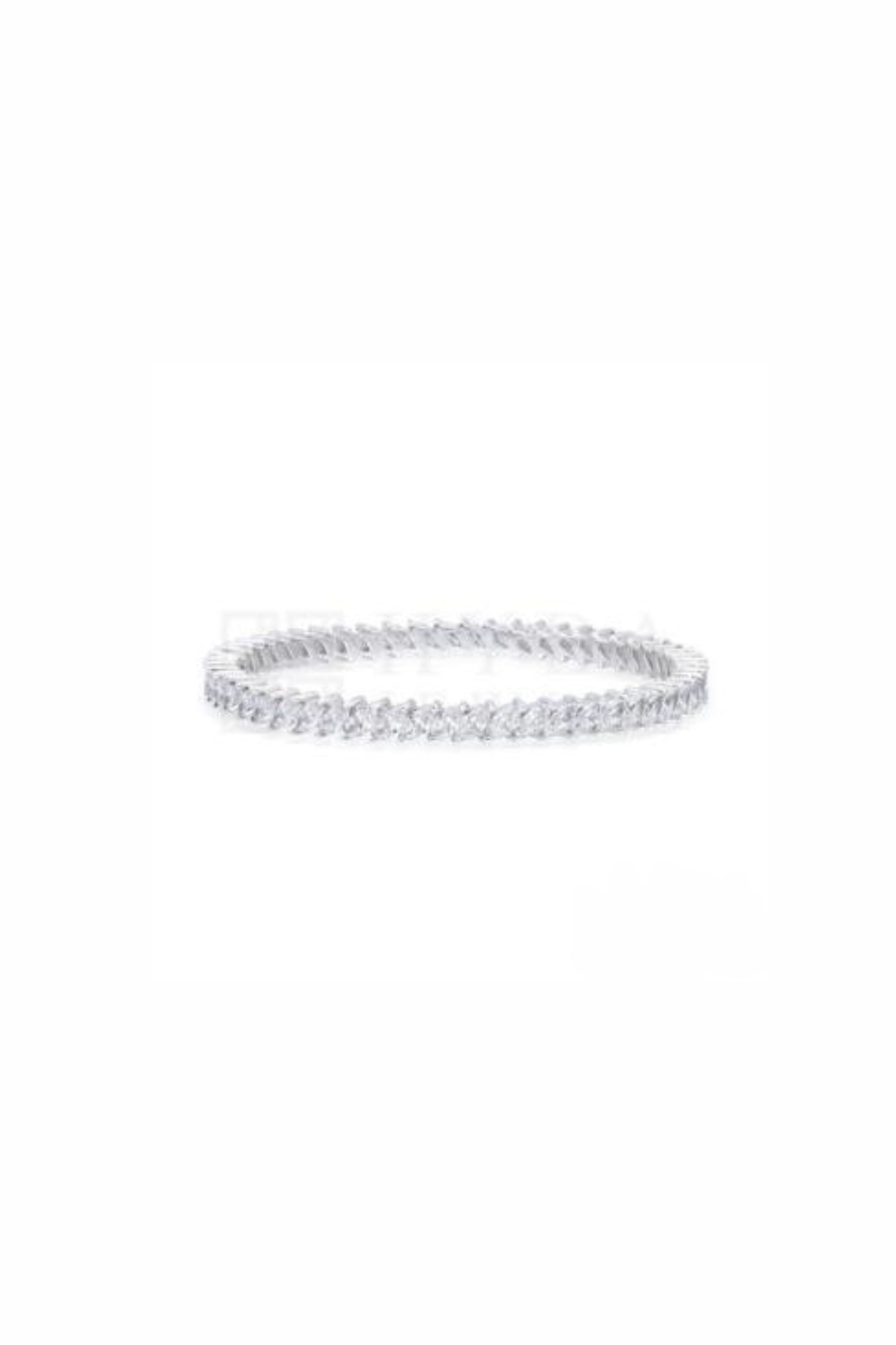 Marquise Shape Solitaire Bangle