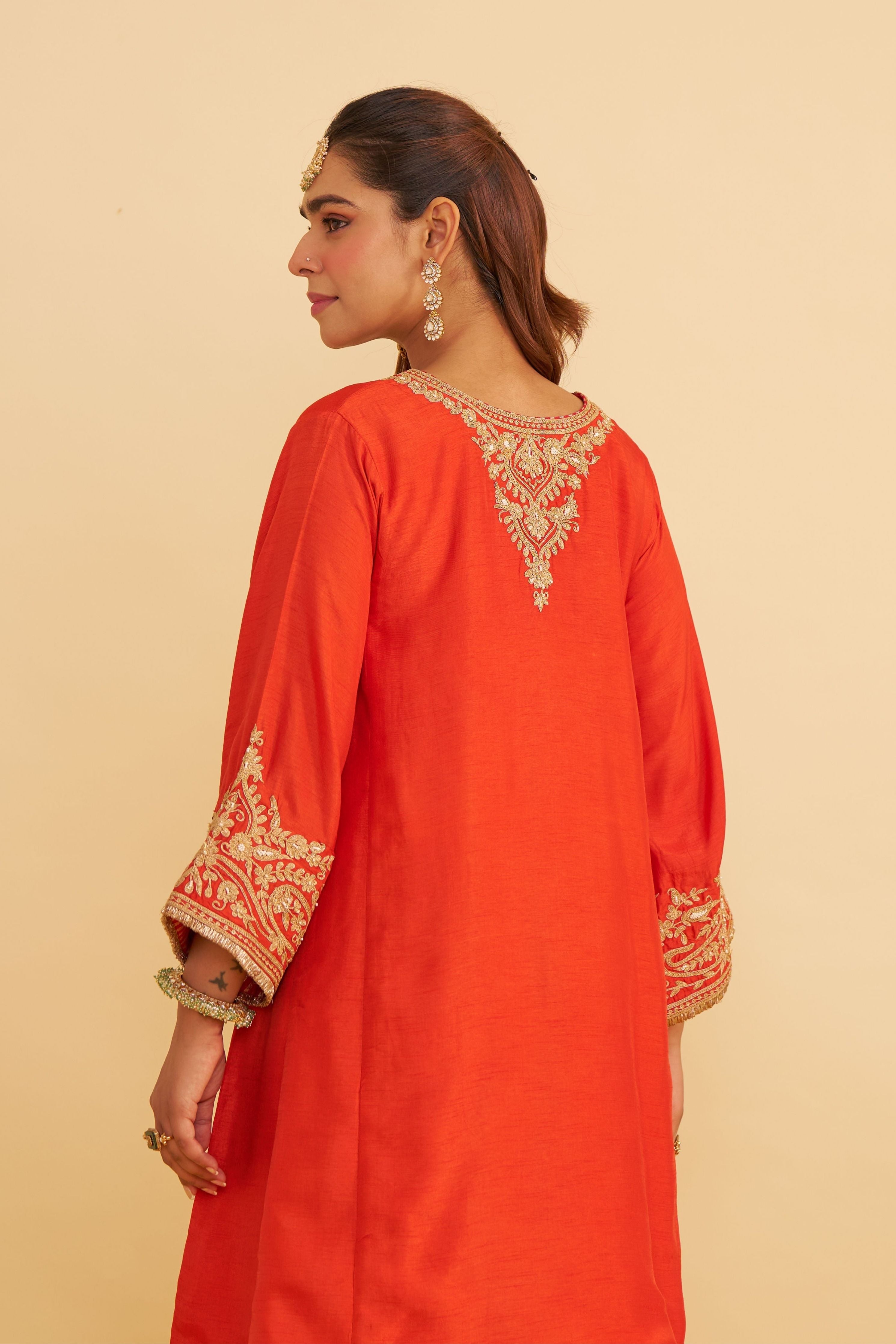 Marwa Short Chauga With Salwar