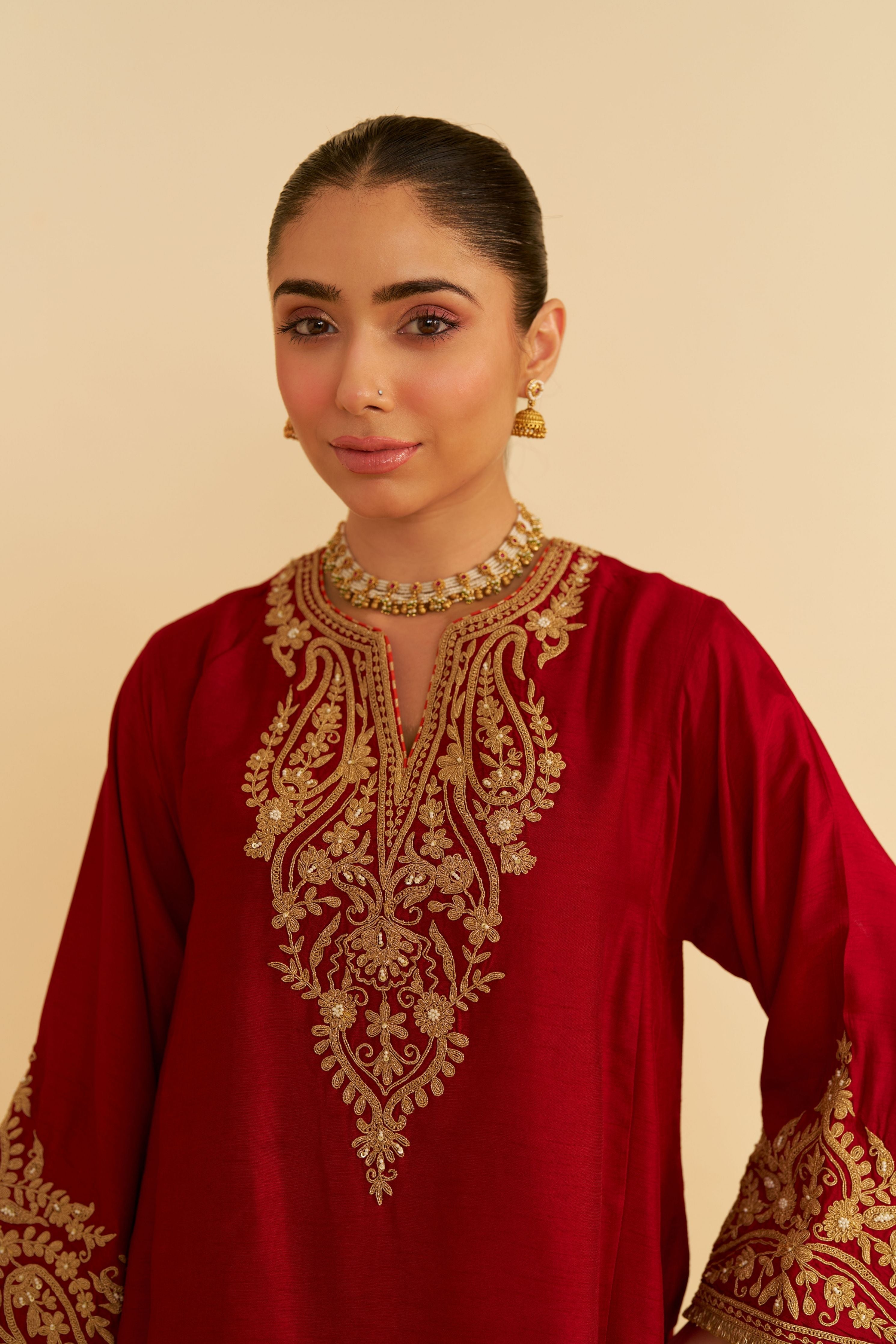 Marwa Short Chauga With Salwar