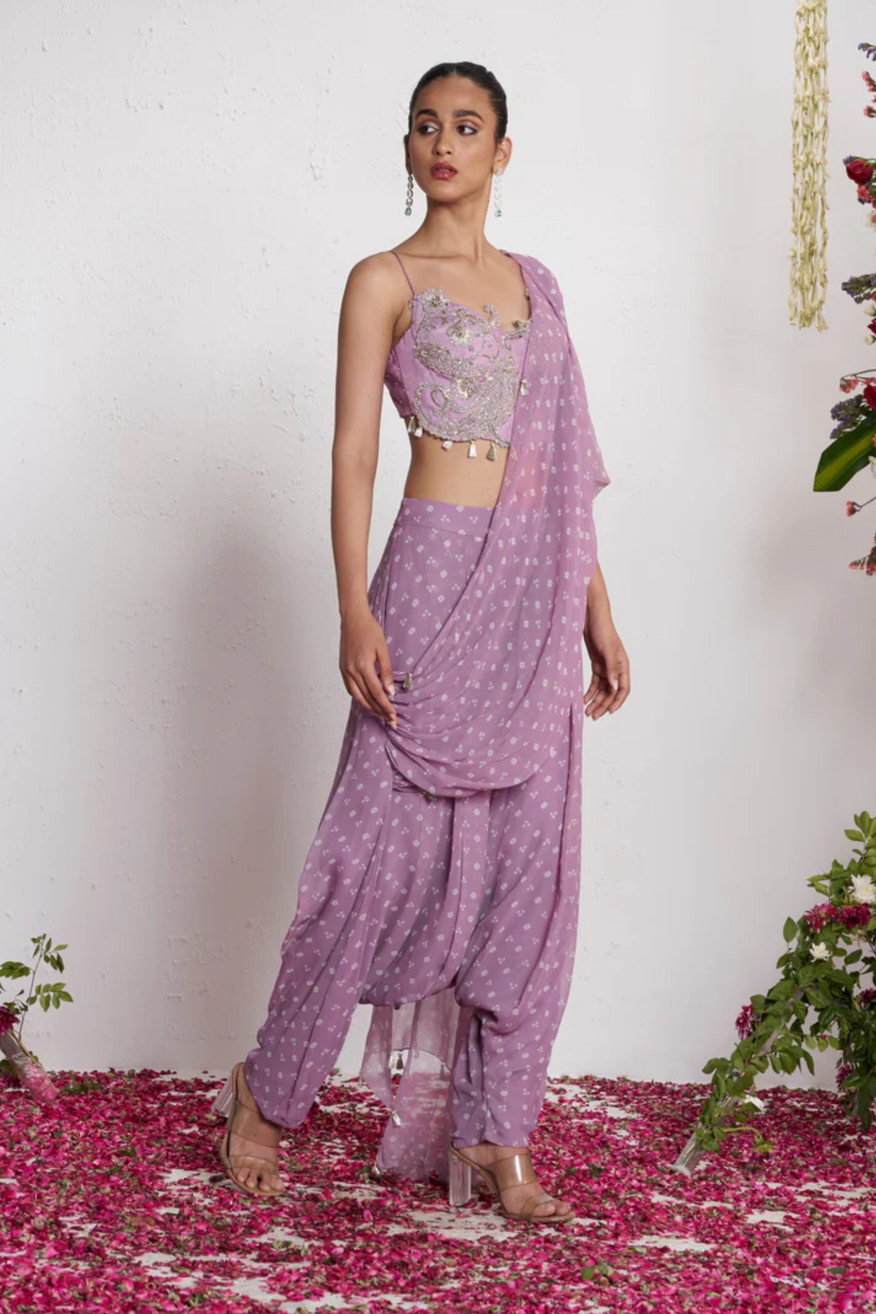 Mehfil Muse Draped Saree