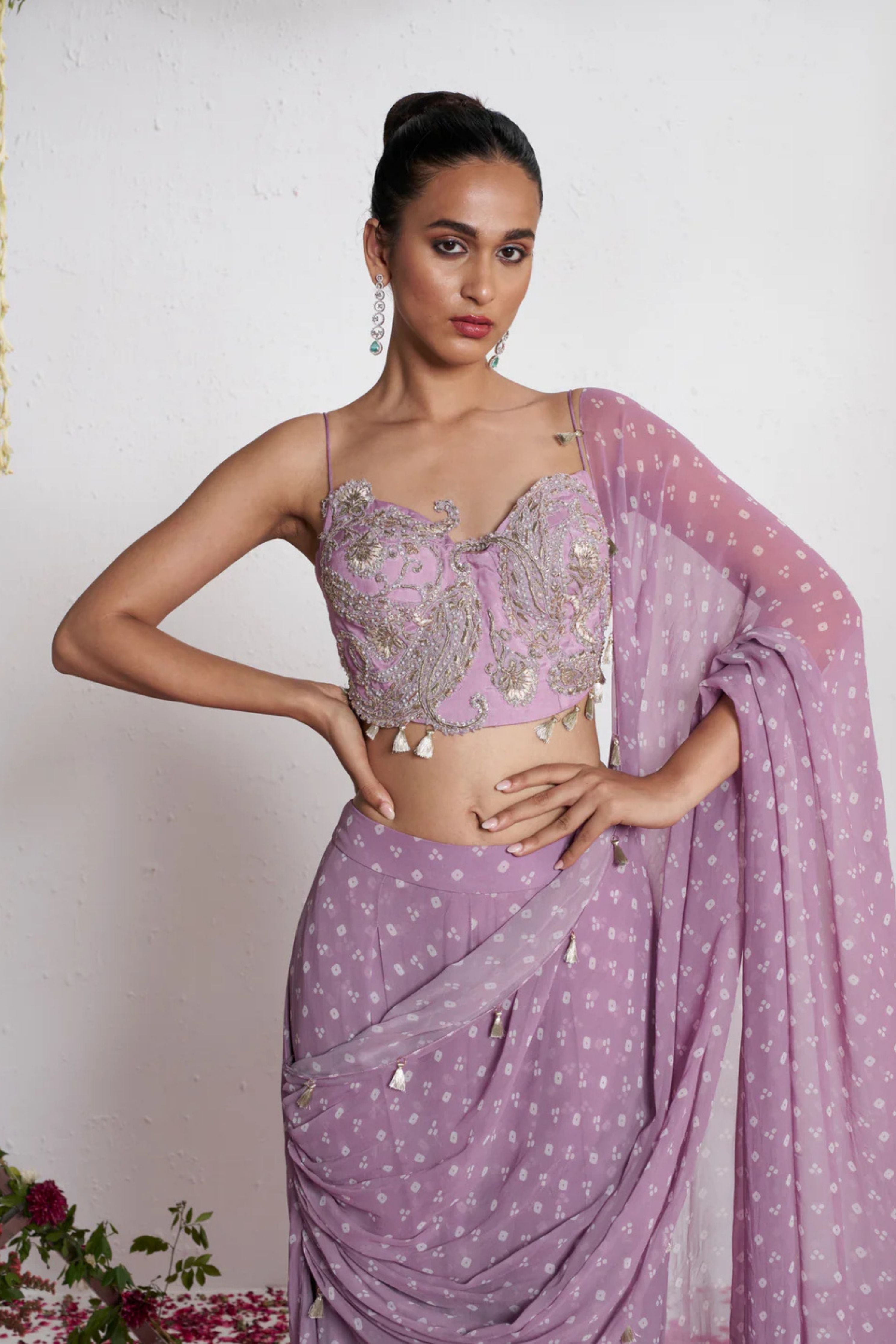 Mehfil Muse Draped Saree