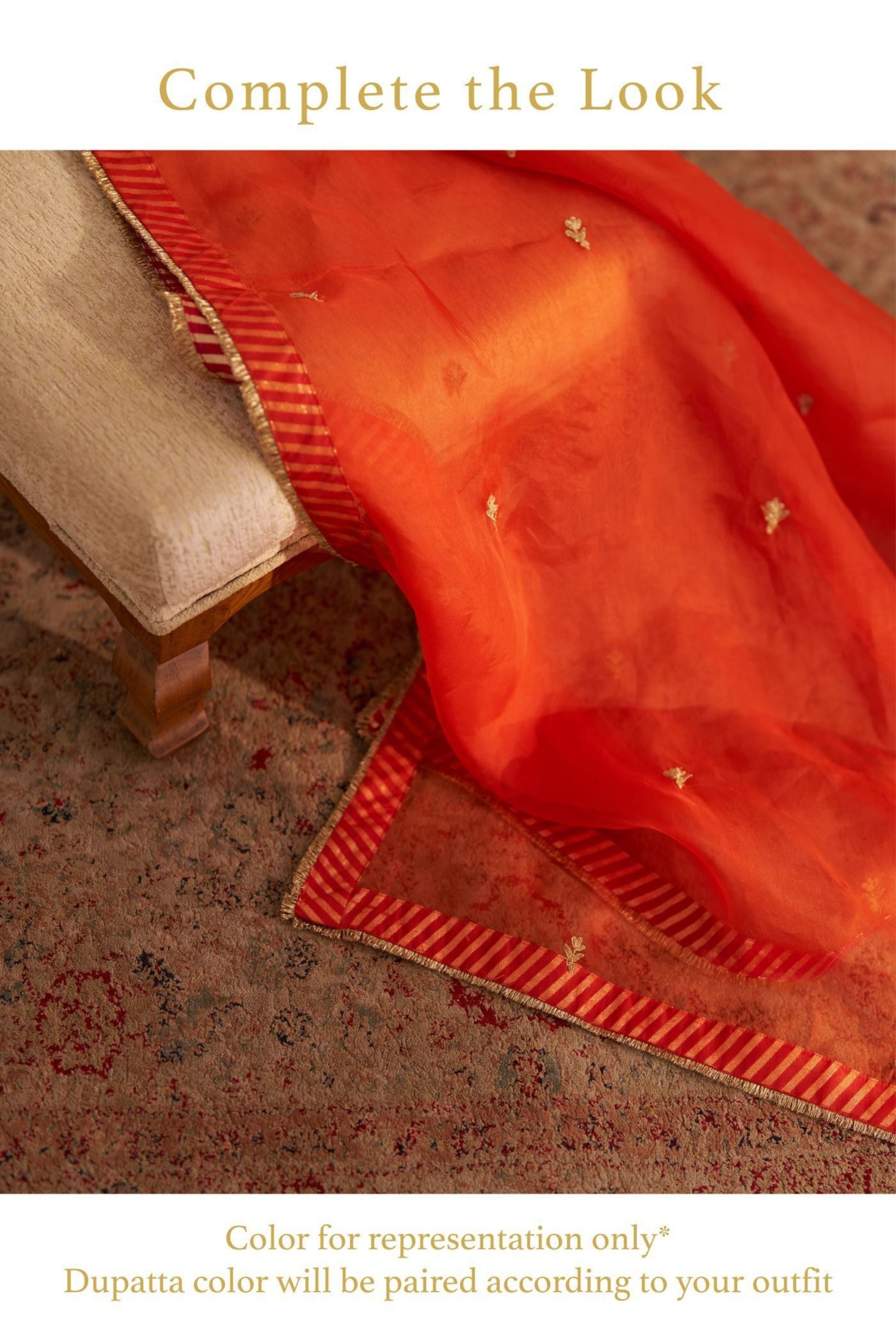 Mehza Short Chauga With Salwar