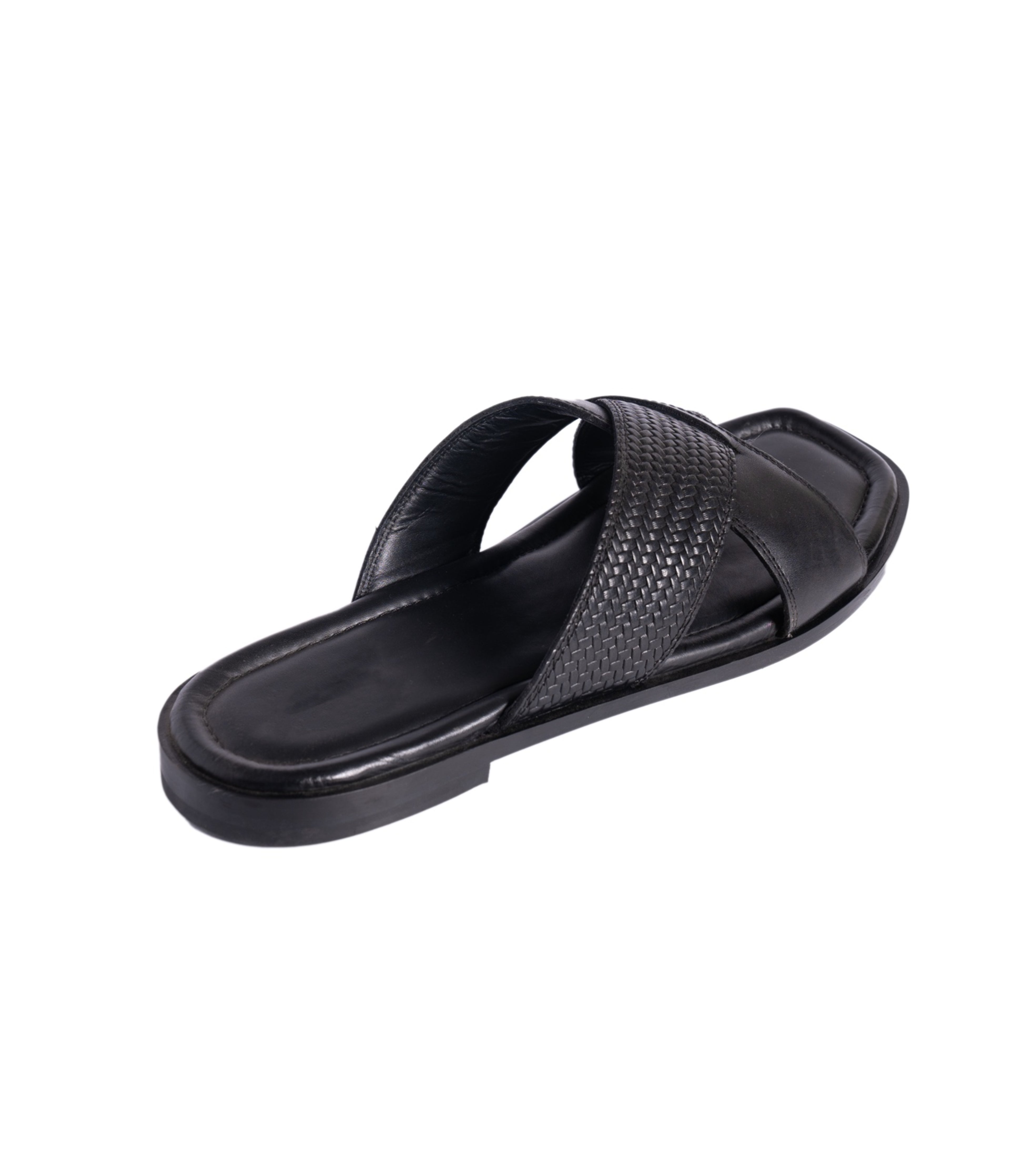 Midnight Cross Sandals