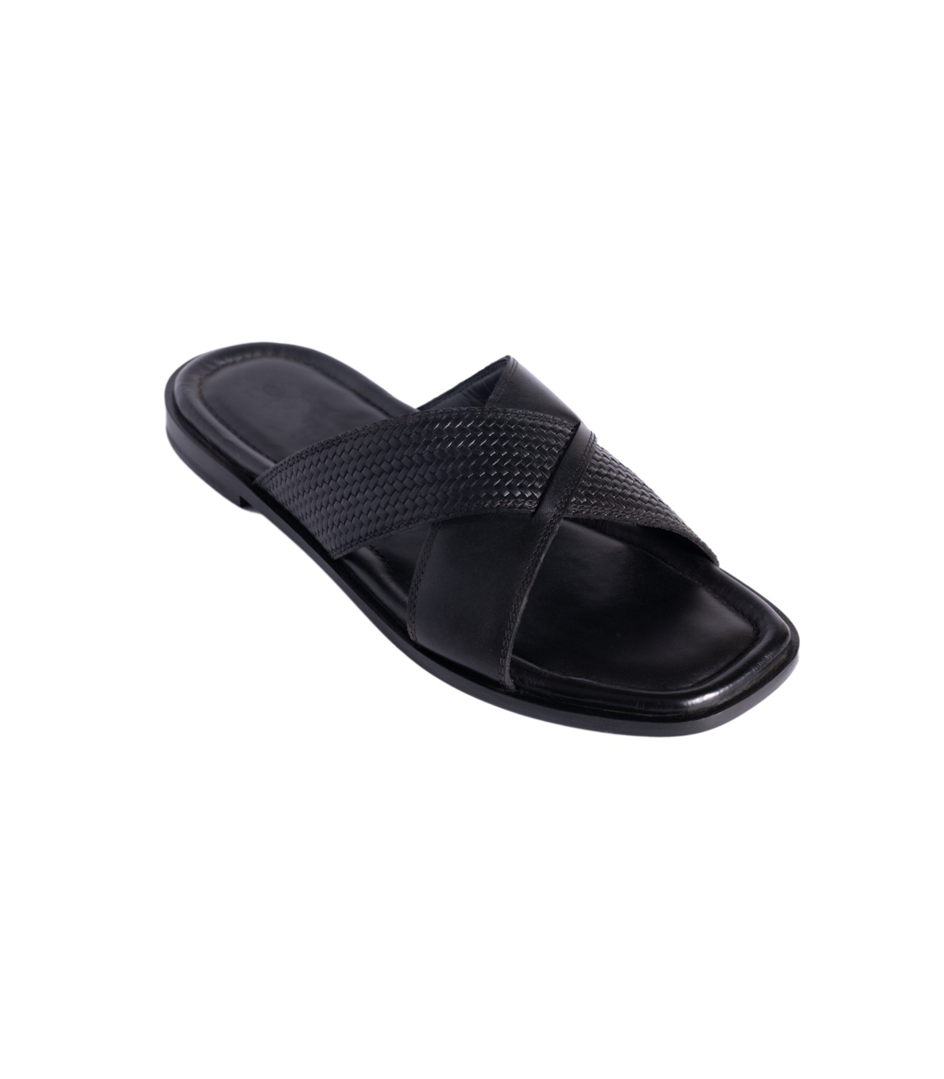 Midnight Cross Sandals