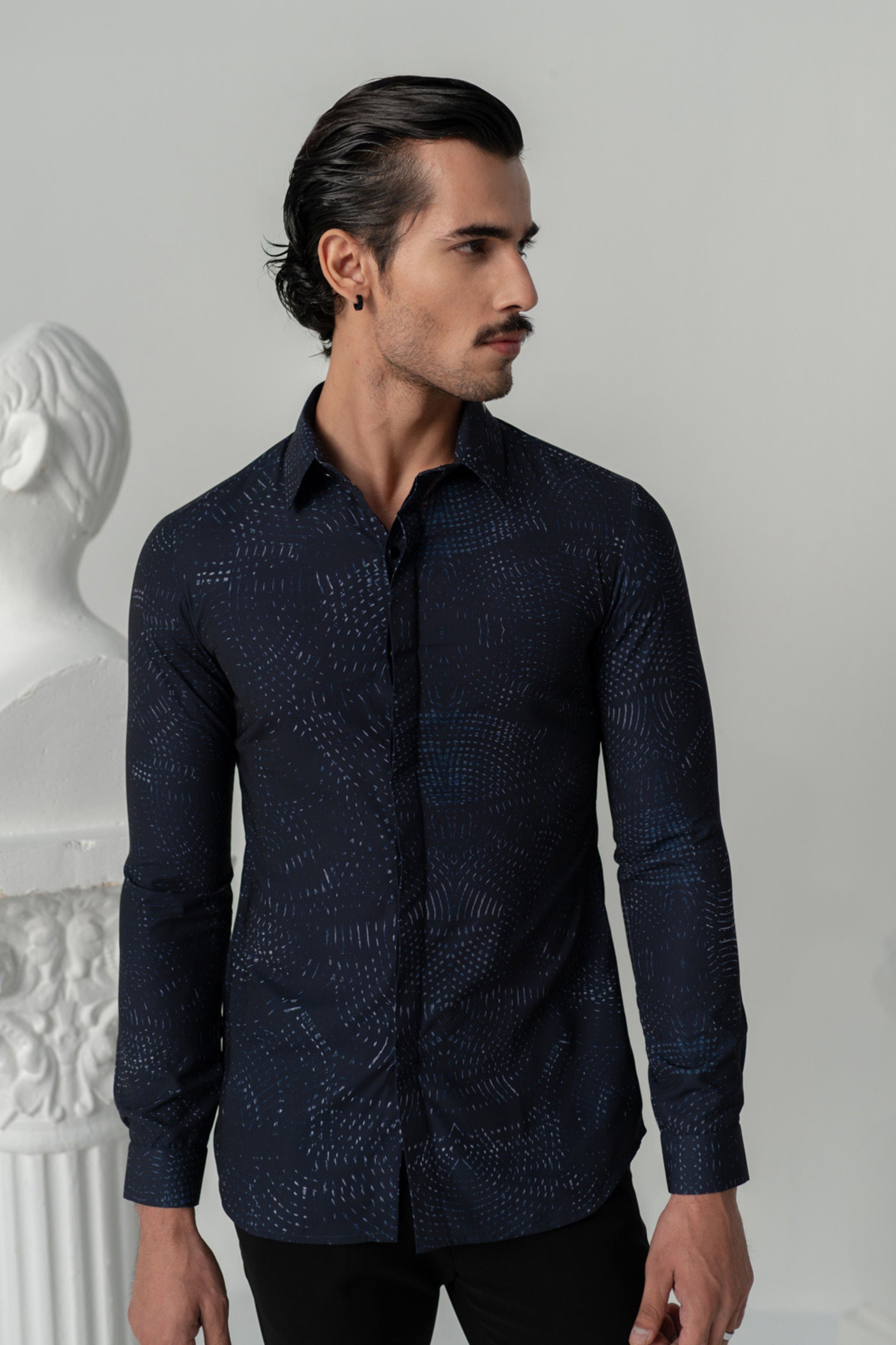 Midnight Distress Shirt