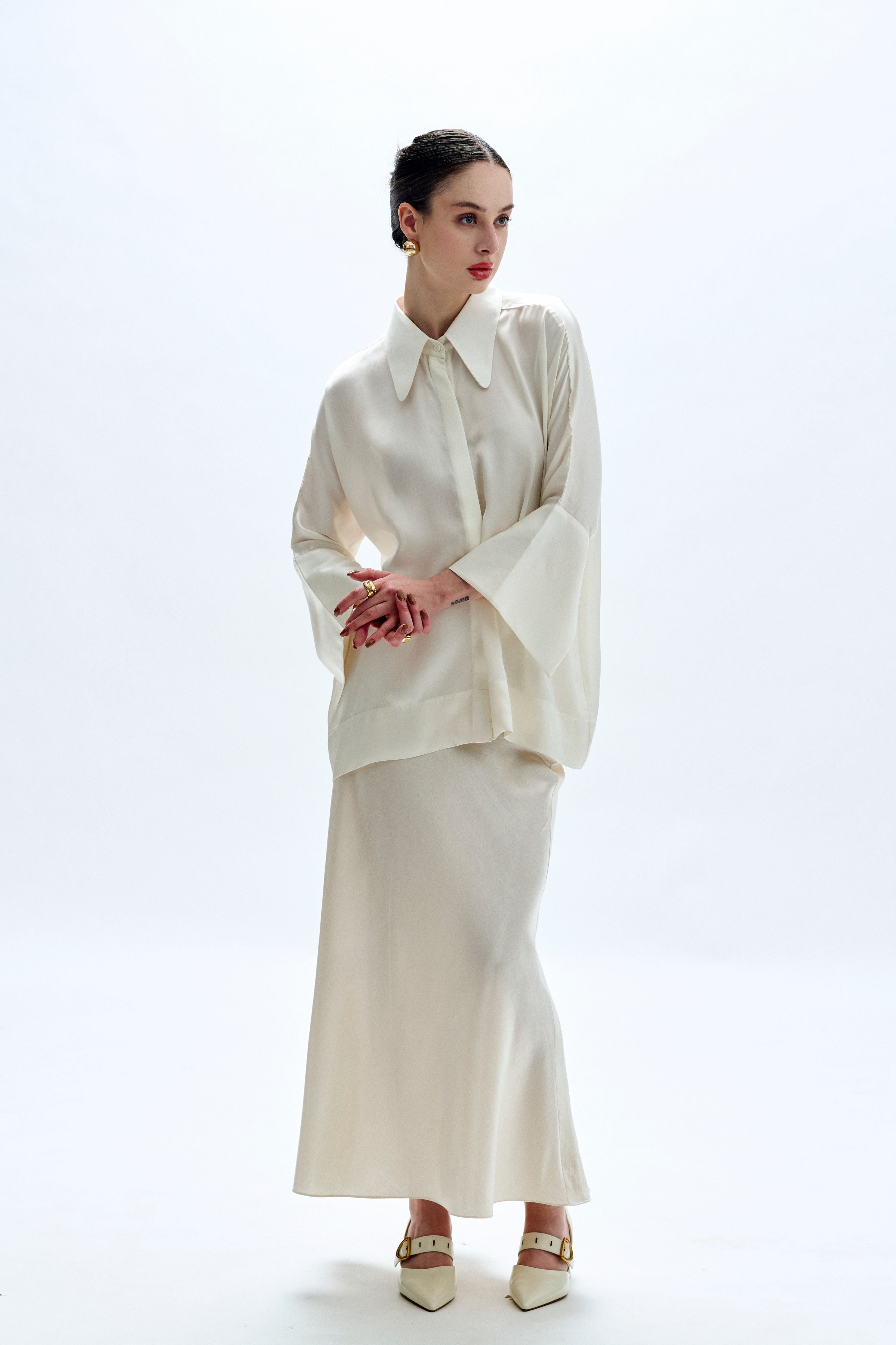 Moony Skirt In Ivory