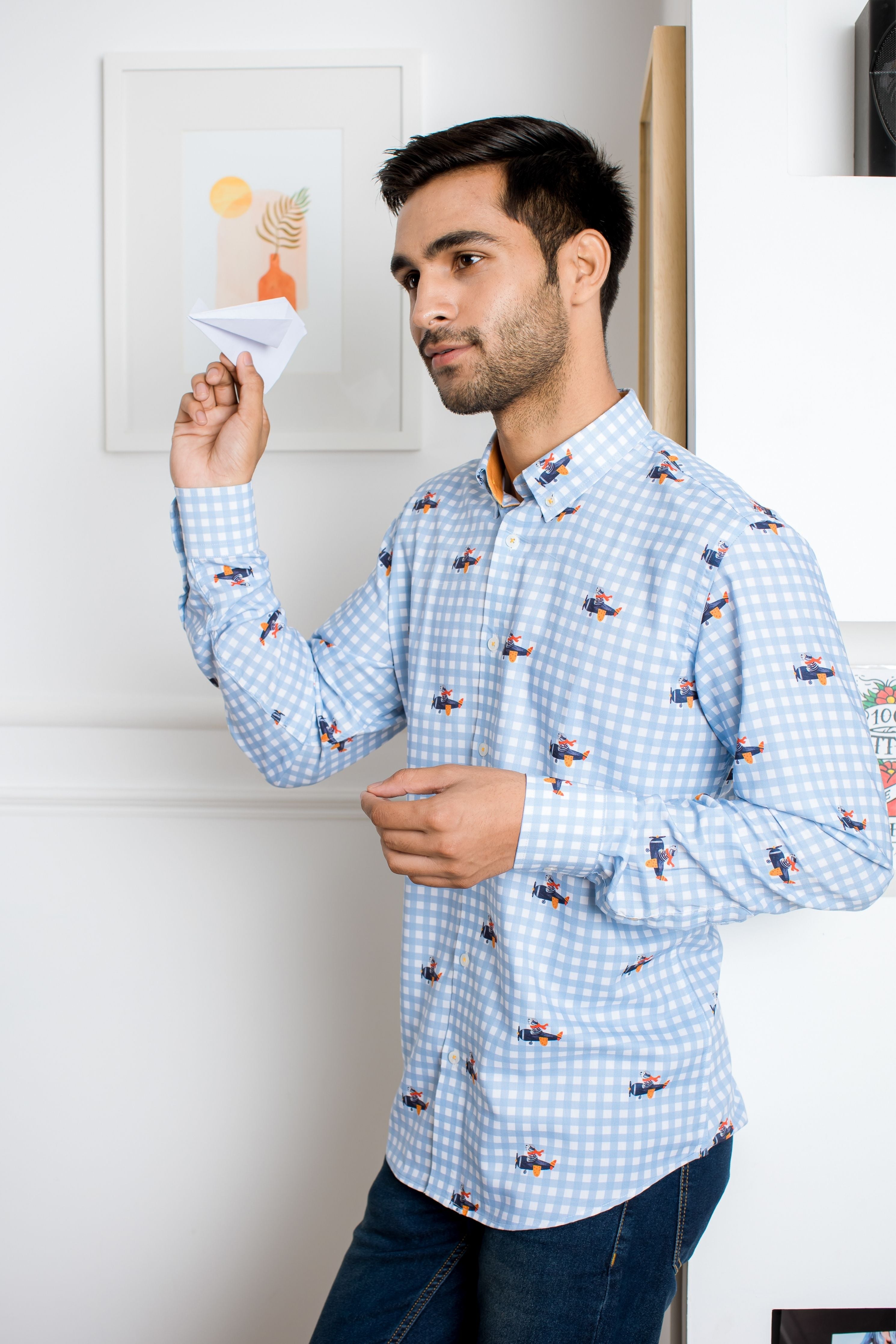 Mr. Fly Big- Pure Cotton Shirt