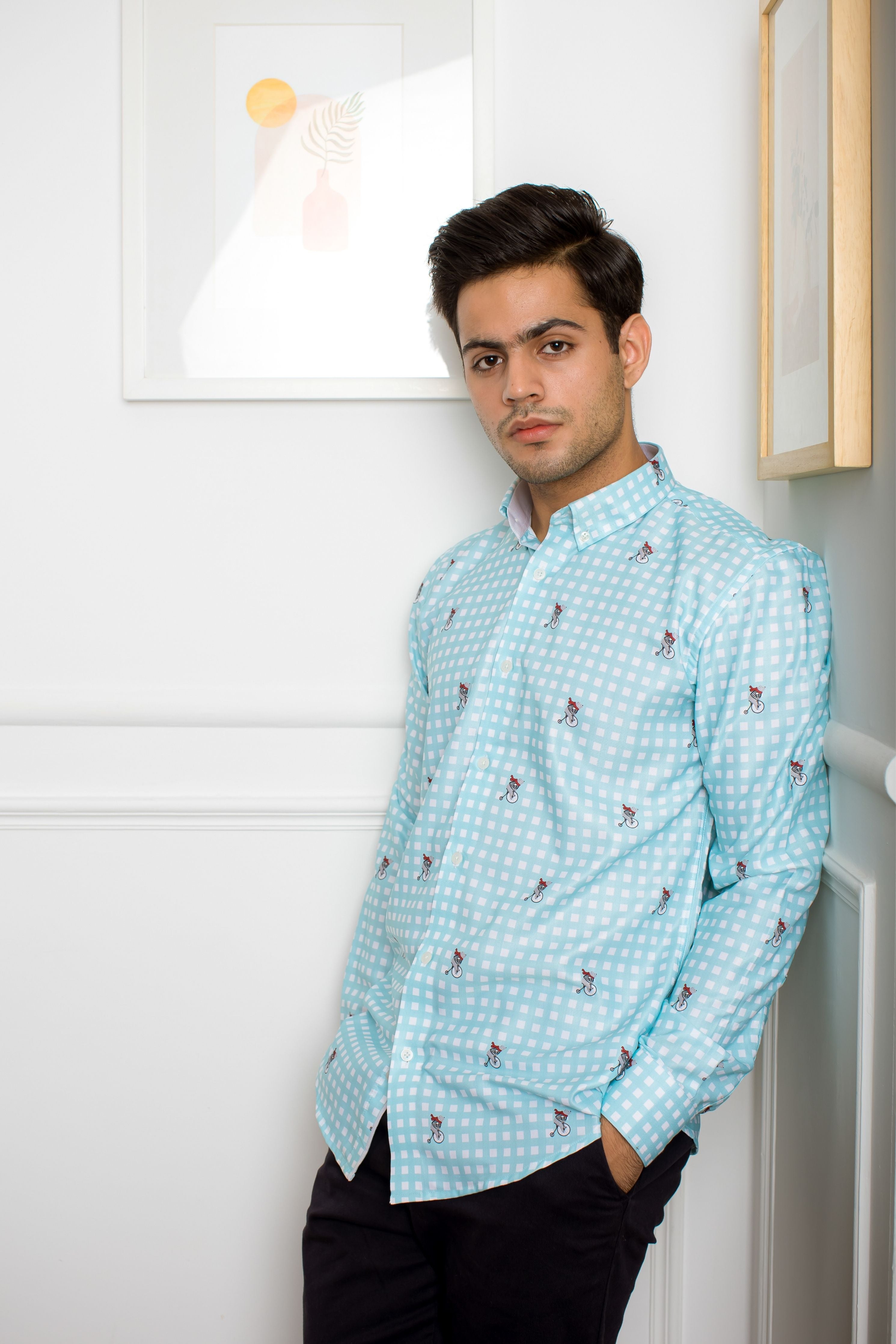 Mr. Penny Farhing- Pure Cotton Shirt