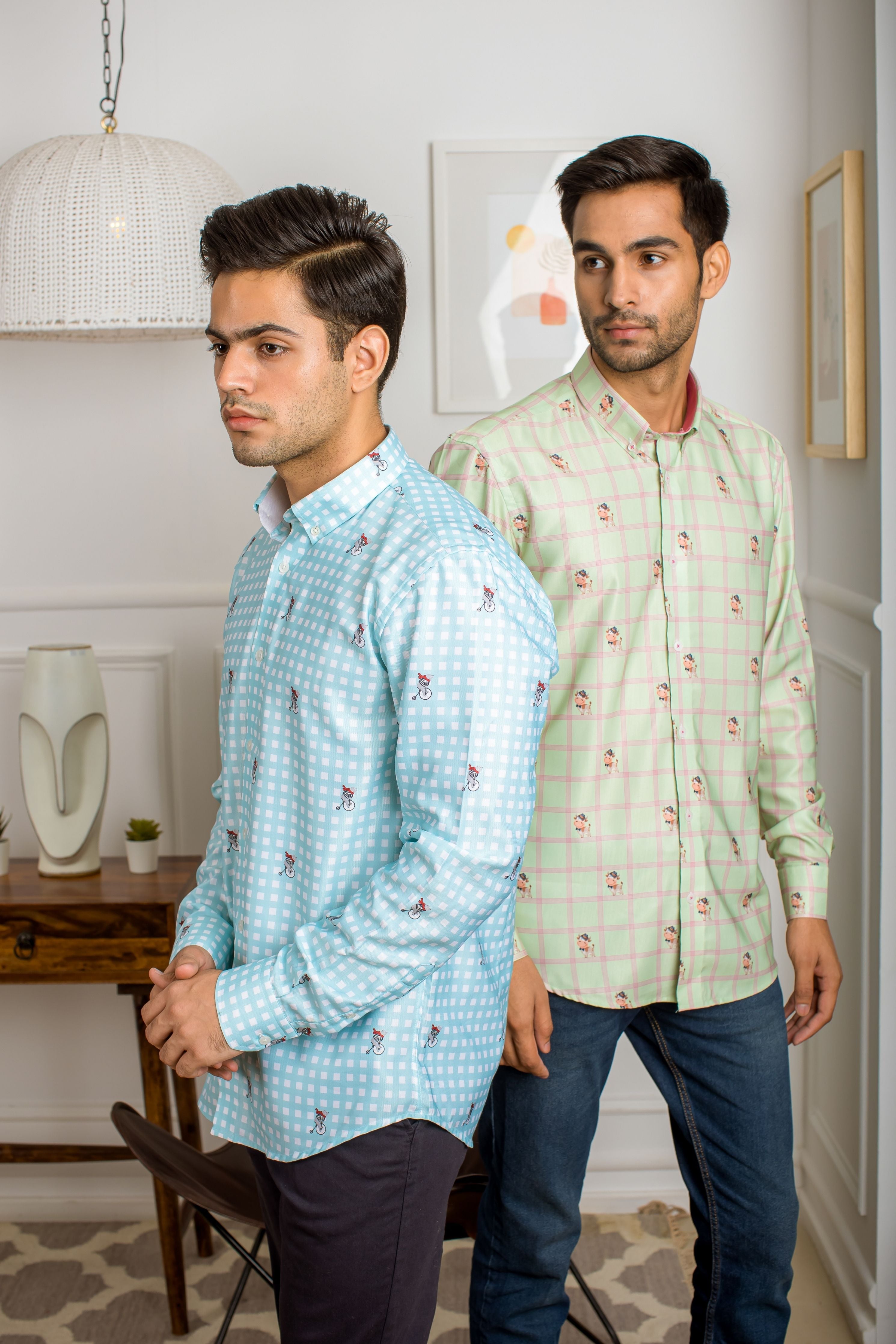 Mr. Penny Farhing- Pure Cotton Shirt