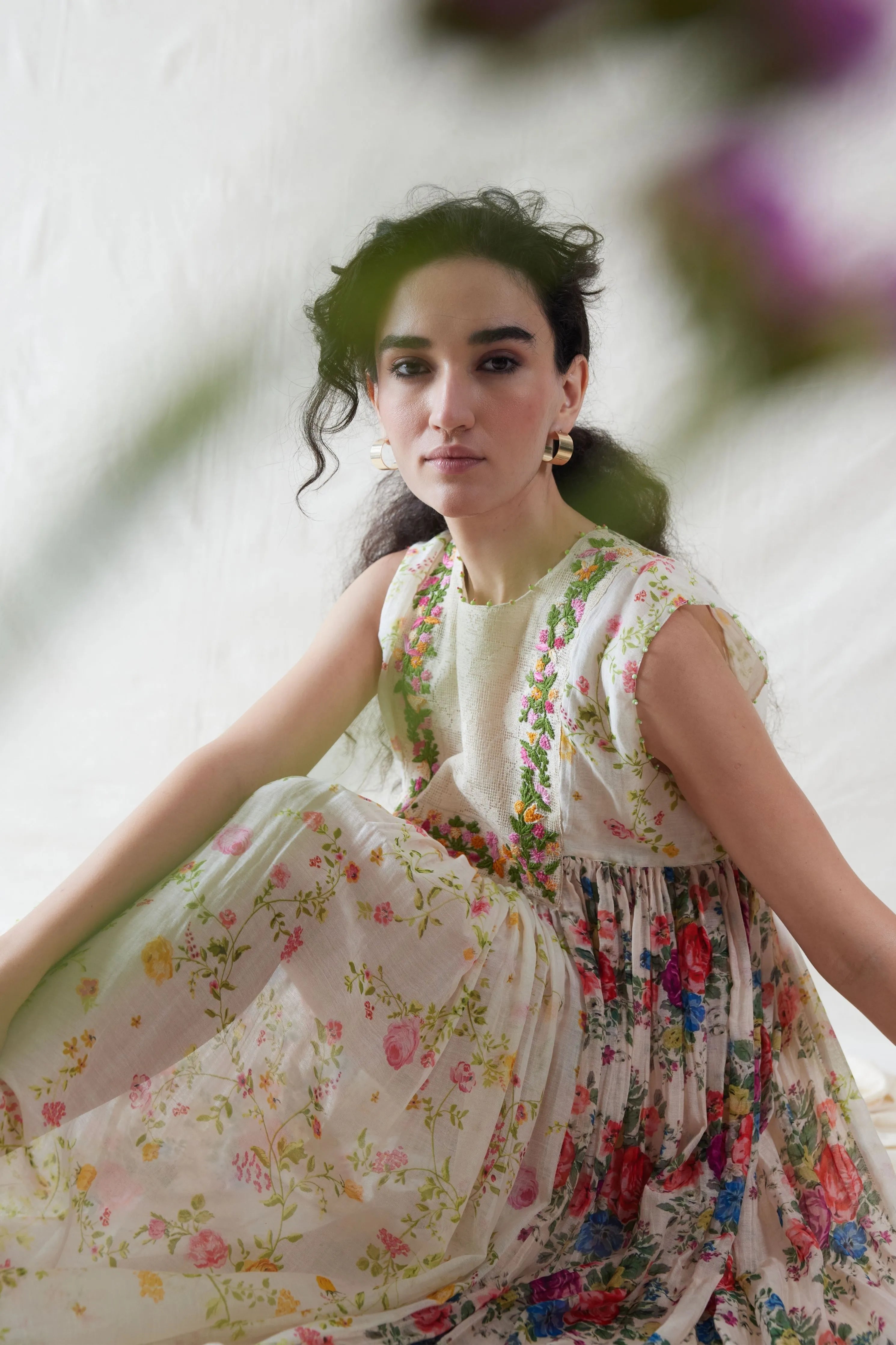 Hand Woven Cotton Silk Dress