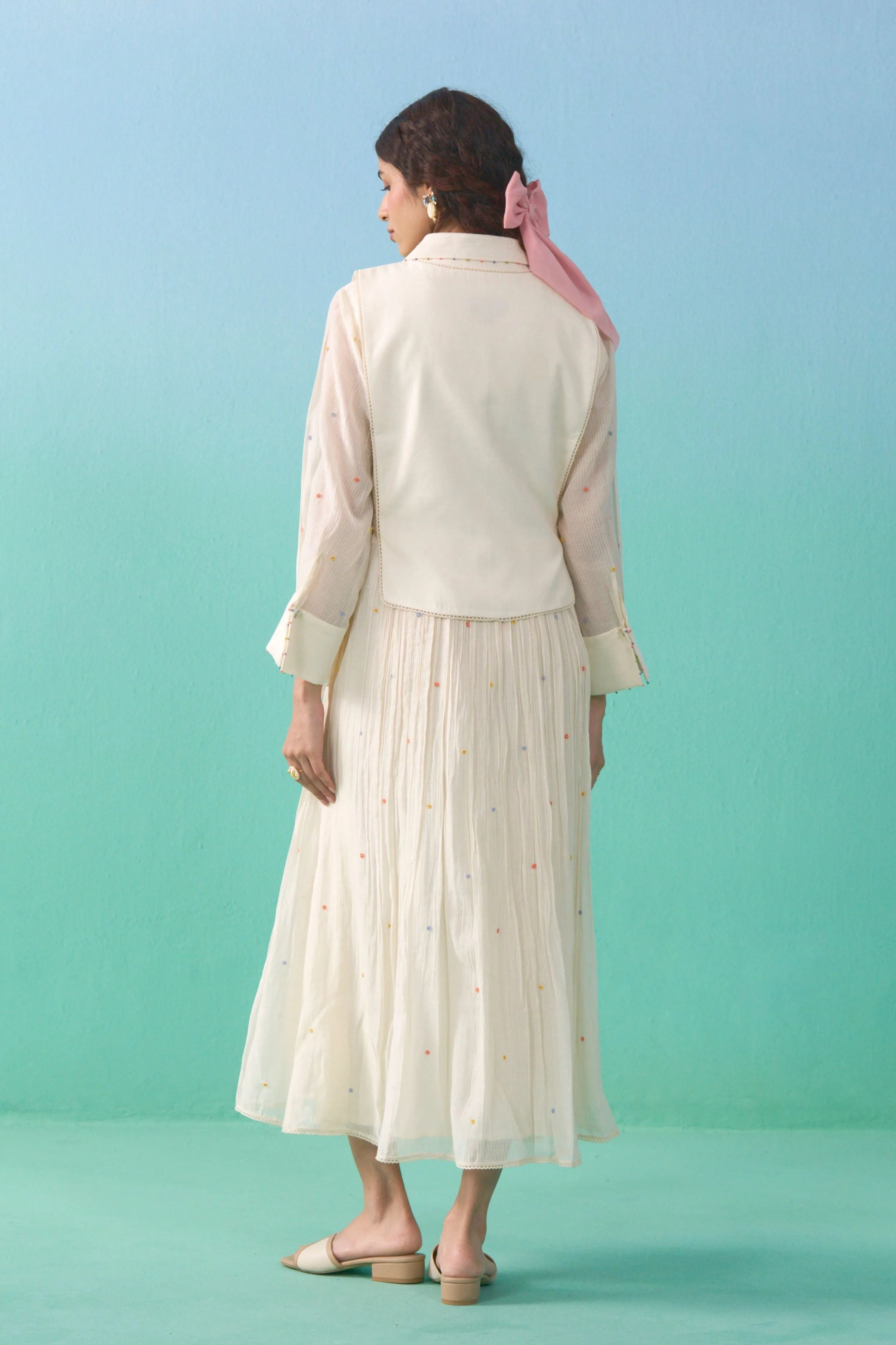 Fluer Bib Dress