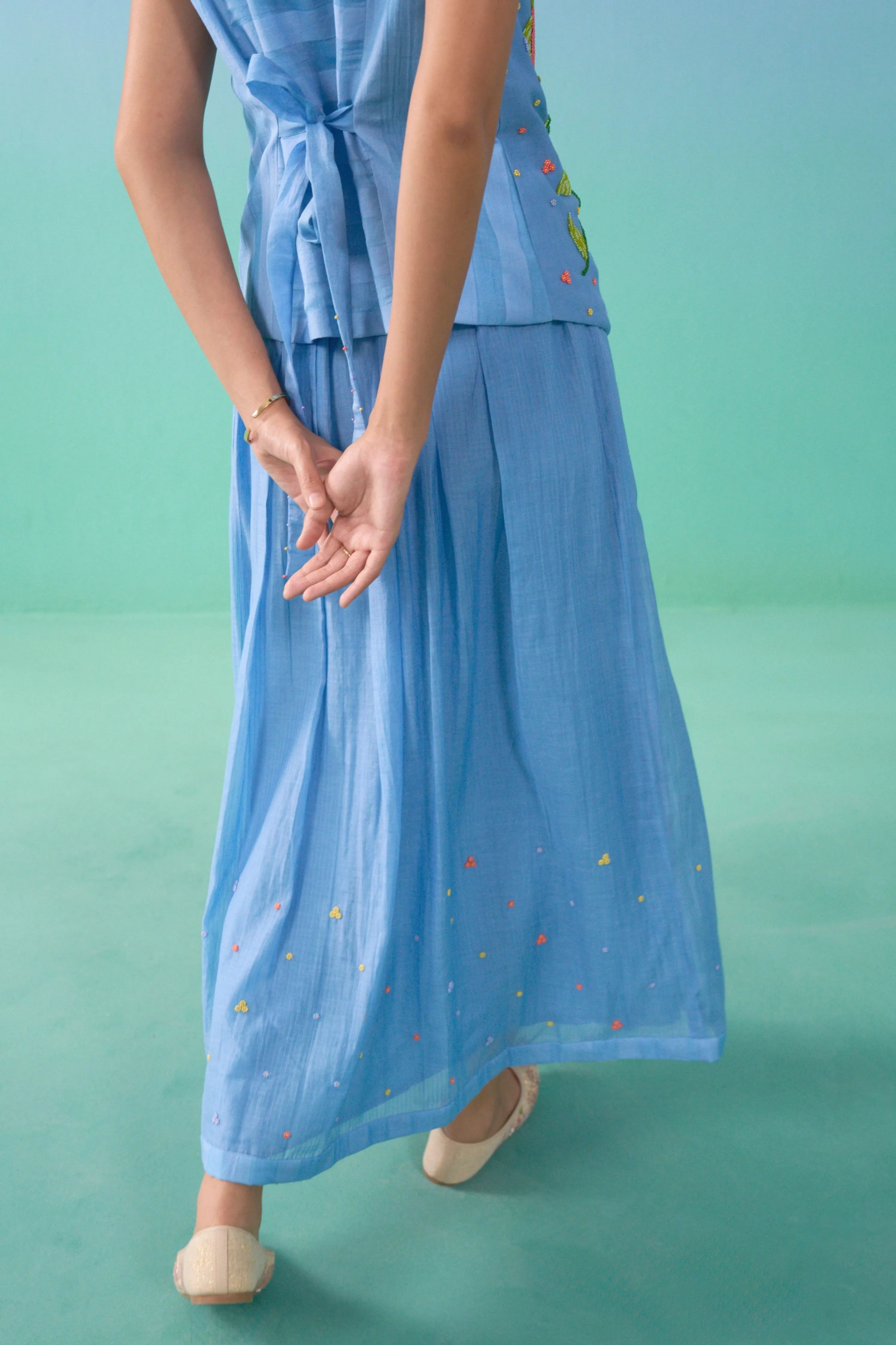 Blue Drift Vest Overlay Set