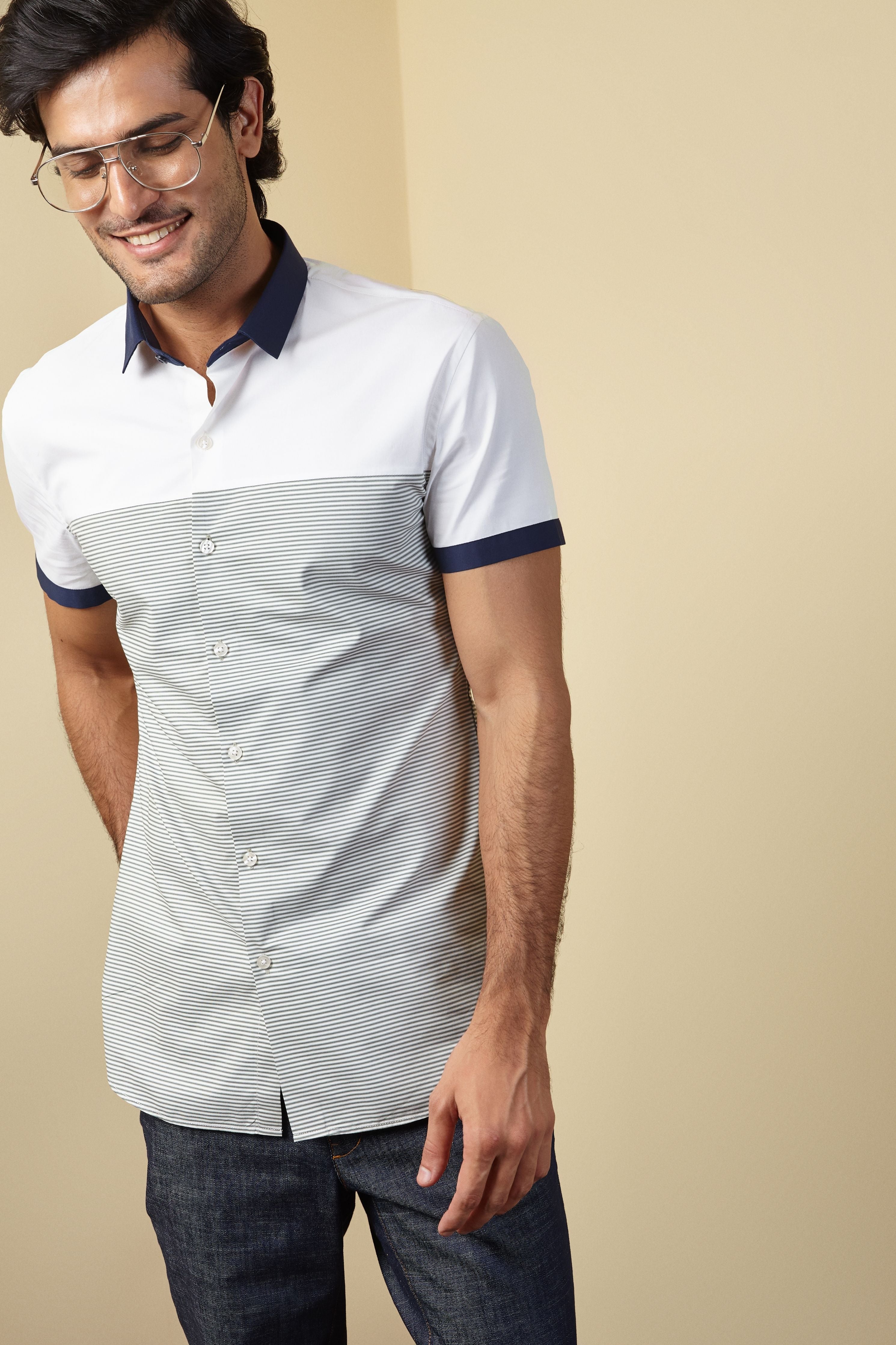 New Strip Panel Shirt