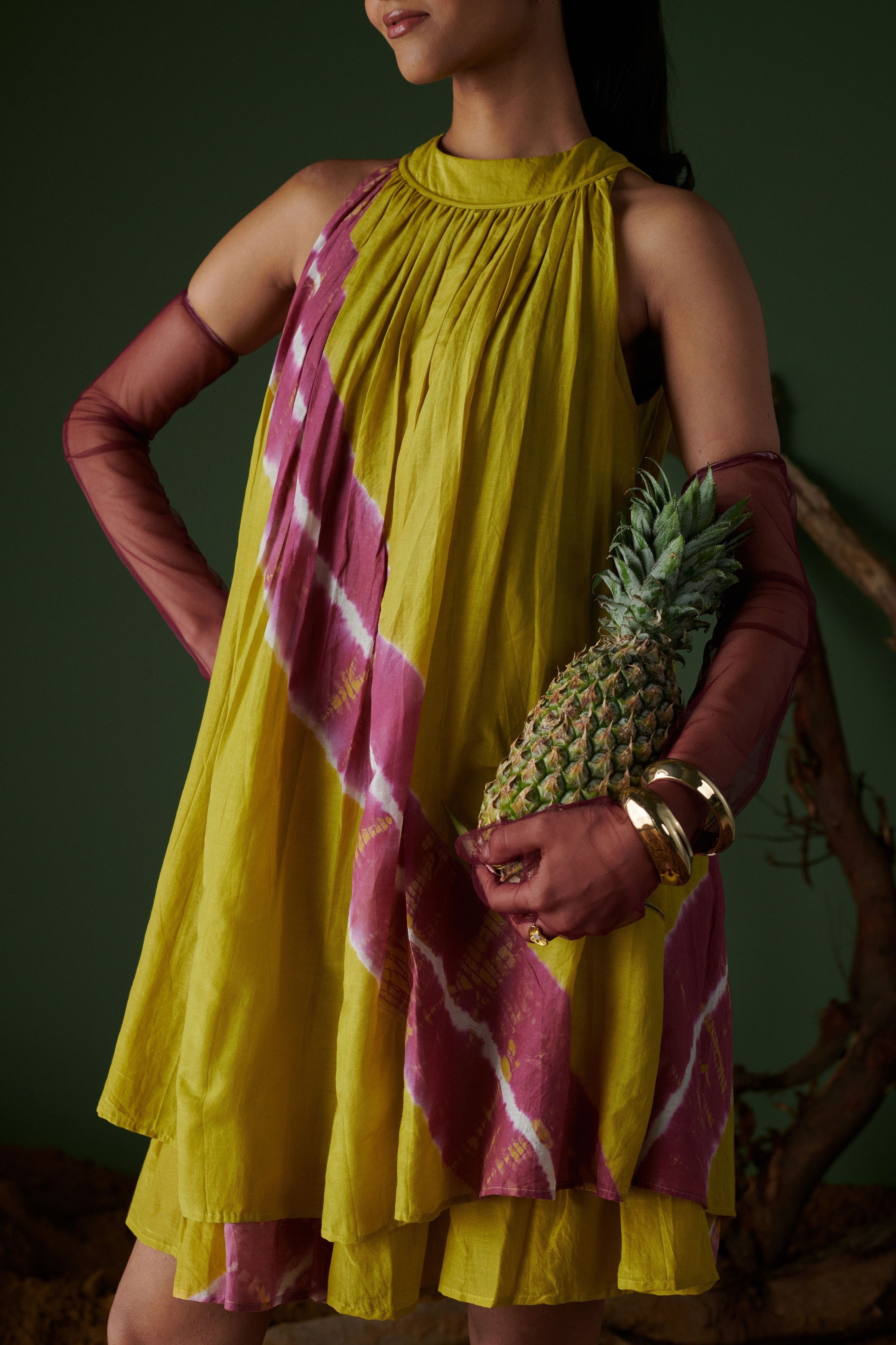 Nimbu Twist Dress