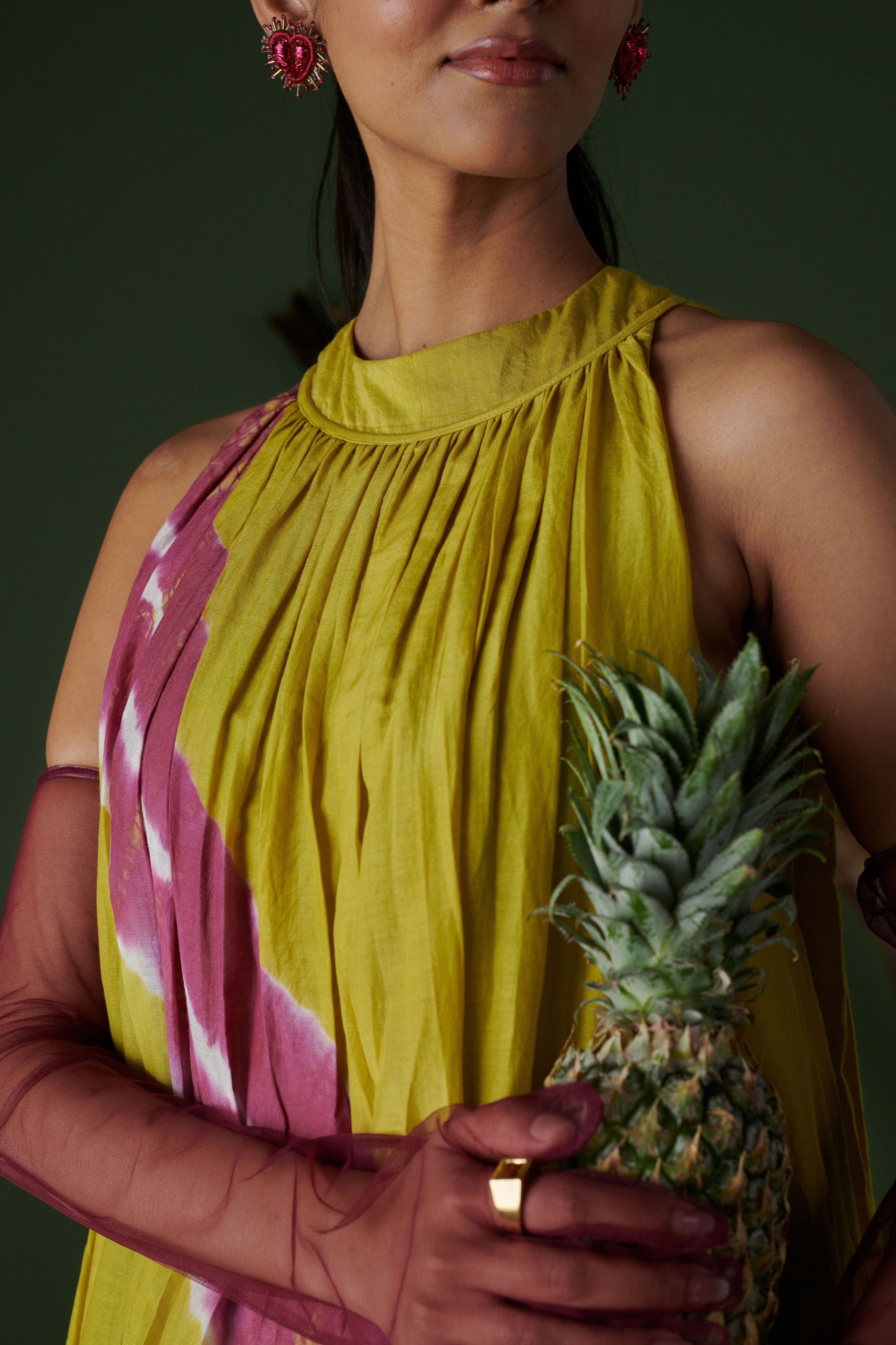 Nimbu Twist Dress