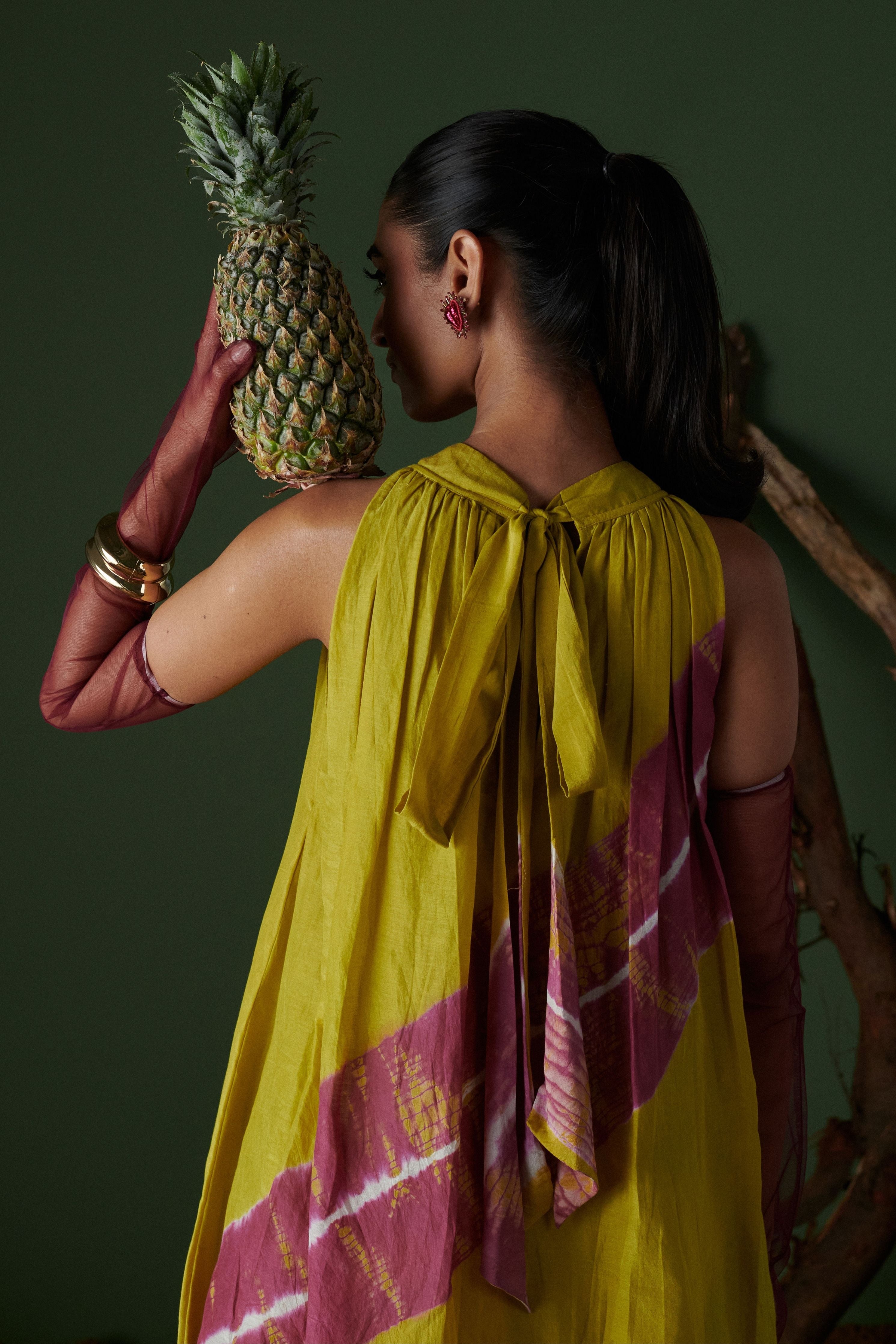 Nimbu Twist Dress