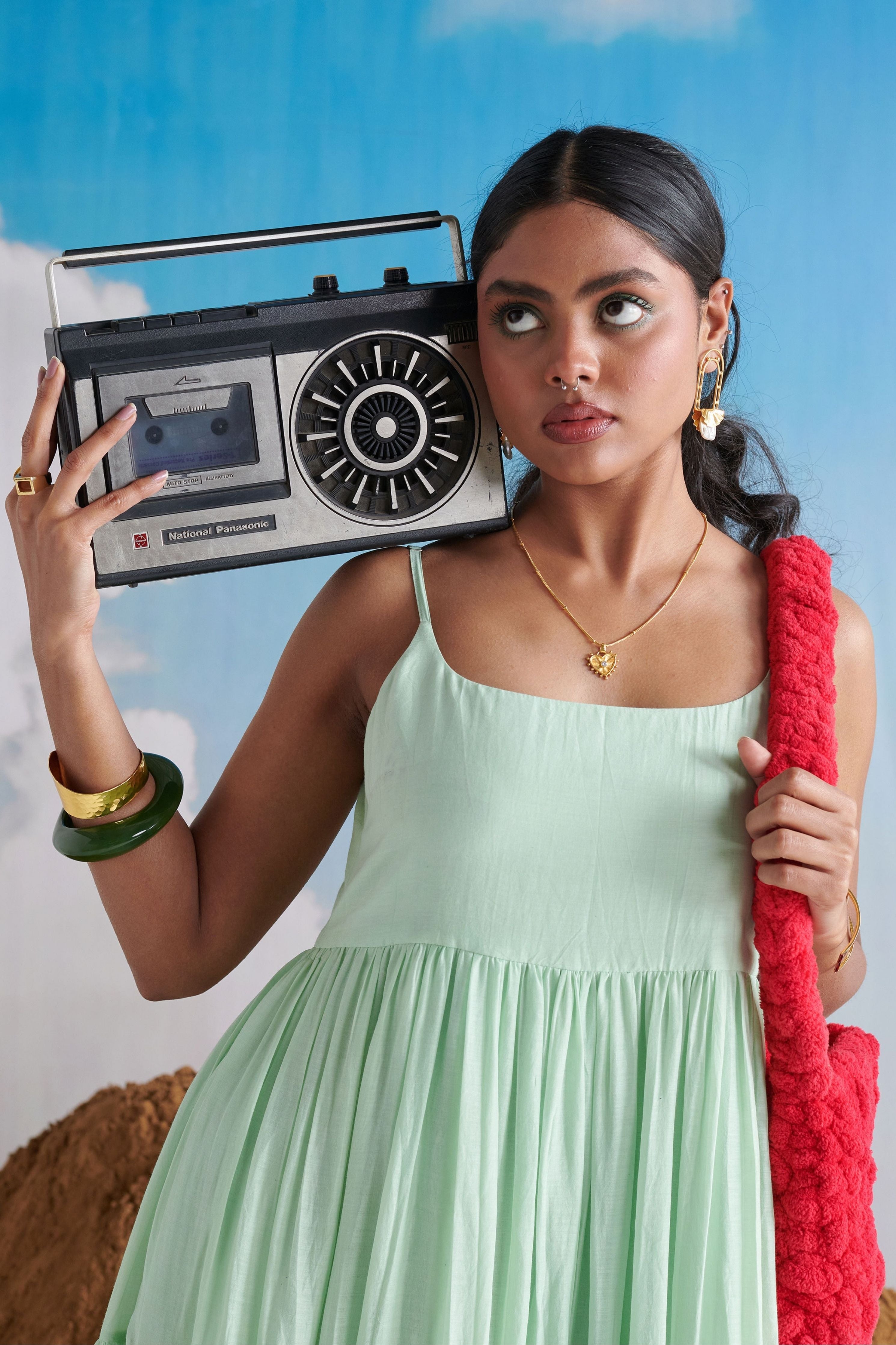 Minty Mehfil Dress