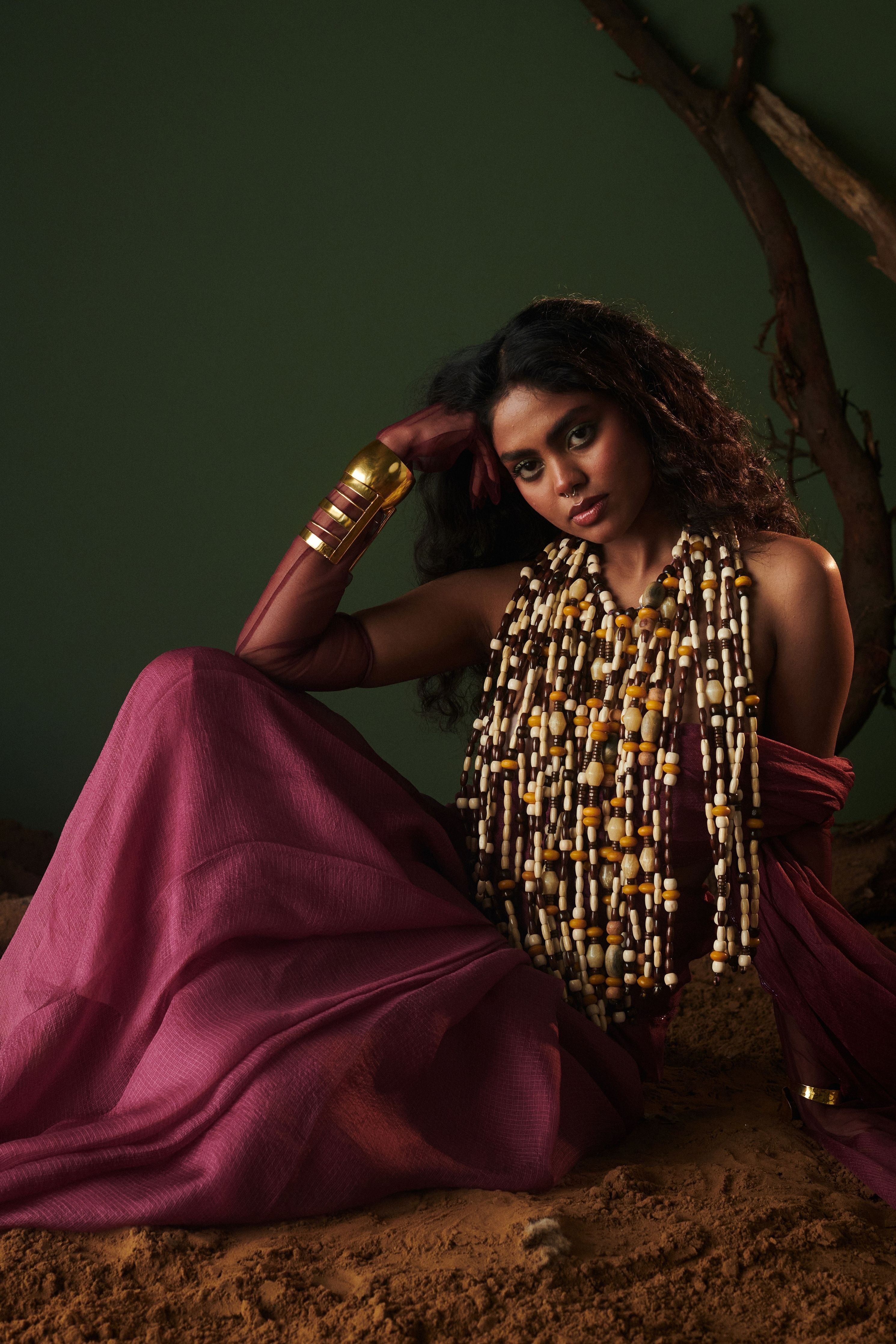 Kokum Crush Saree