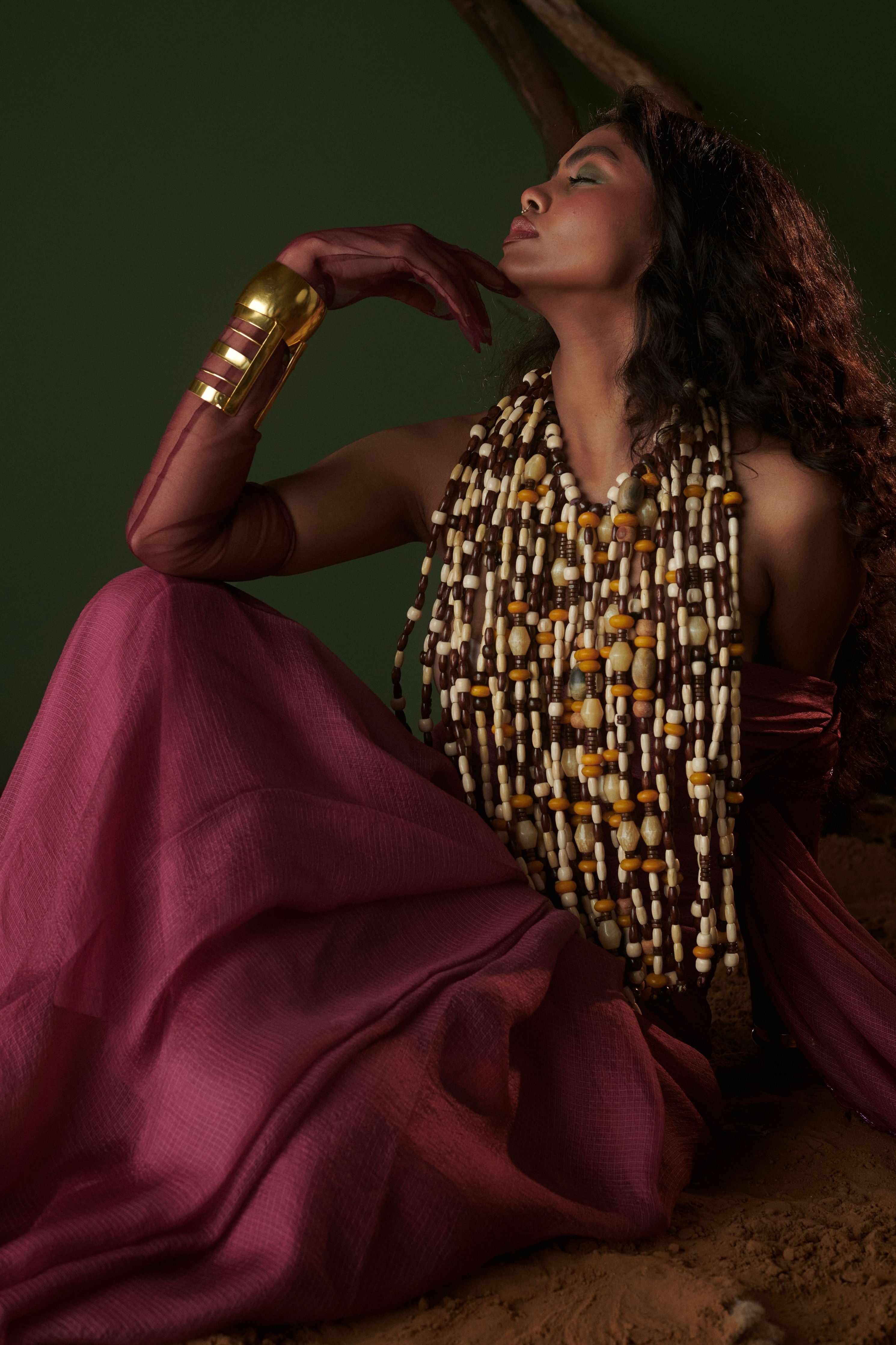 Kokum Crush Saree