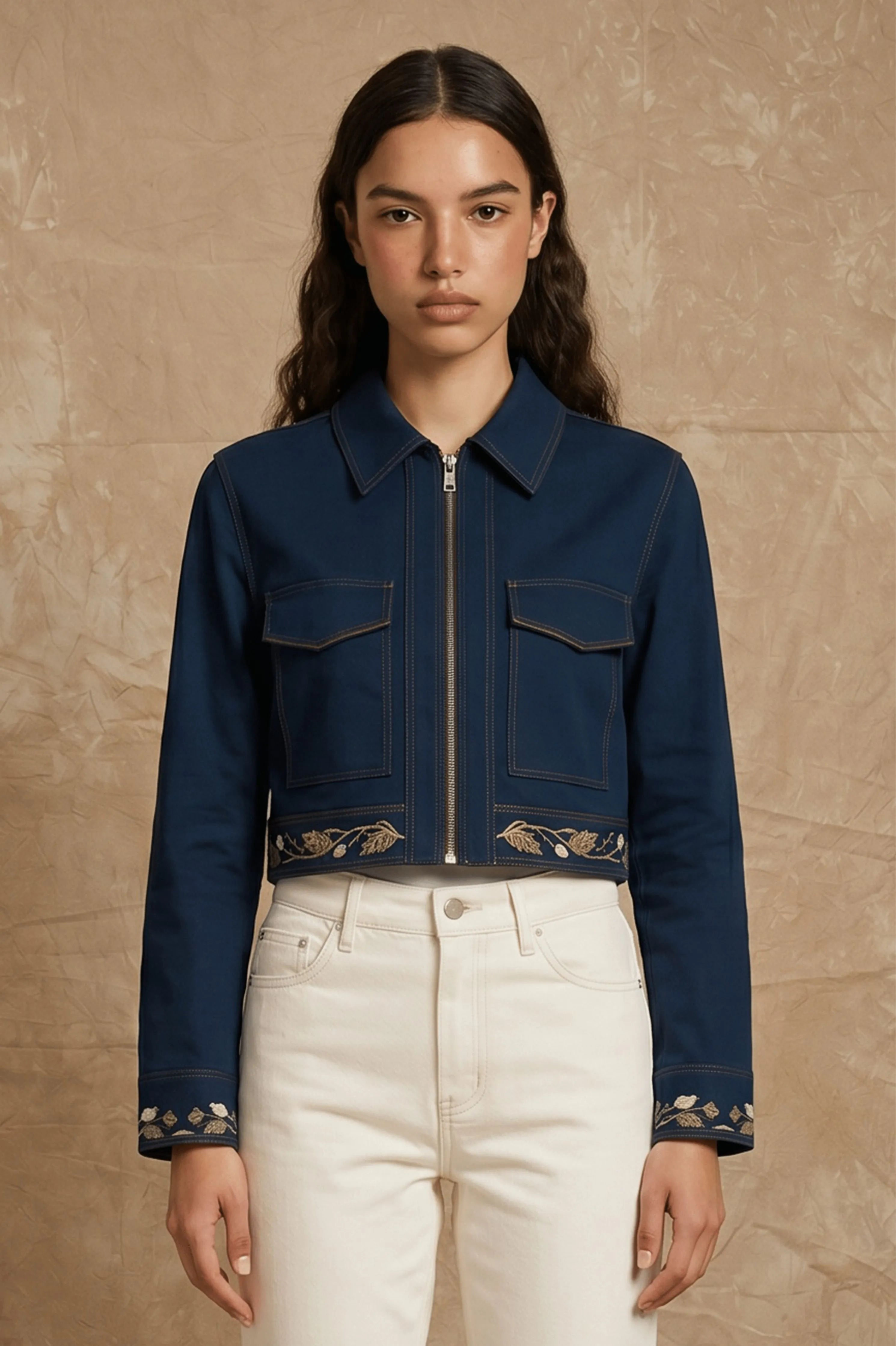 Golden Flight Jacket