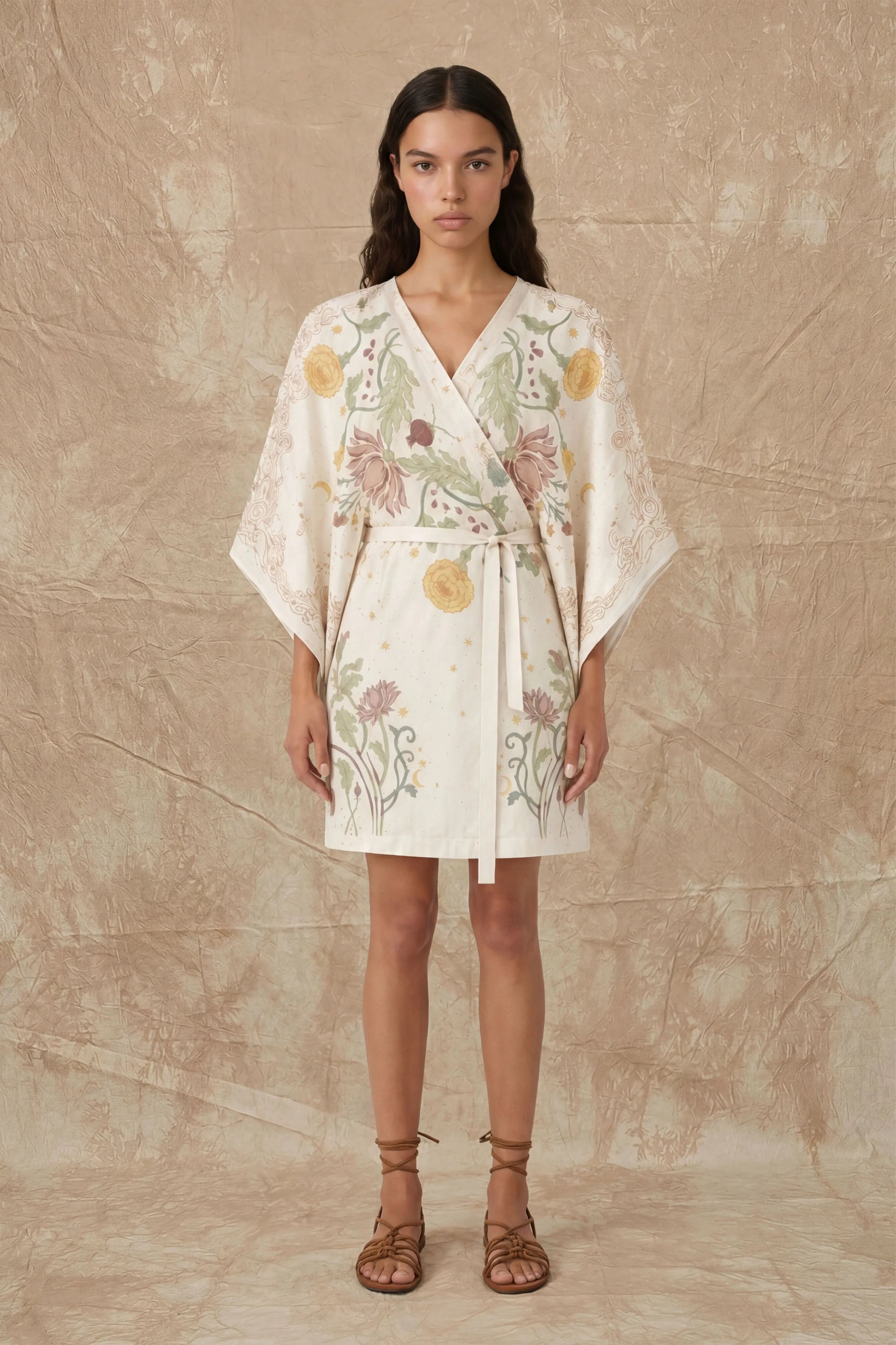Bloom Wrap Kaftan