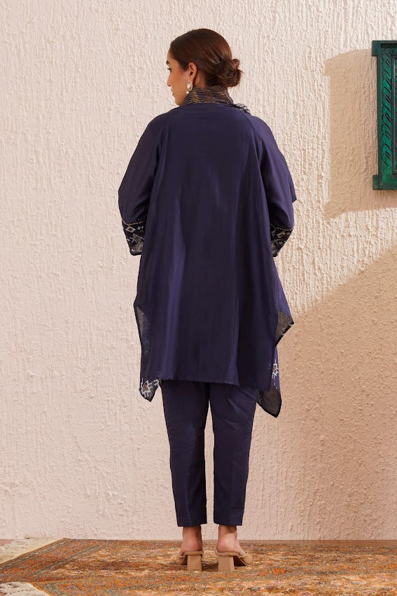 Navy Blue Tunic Set