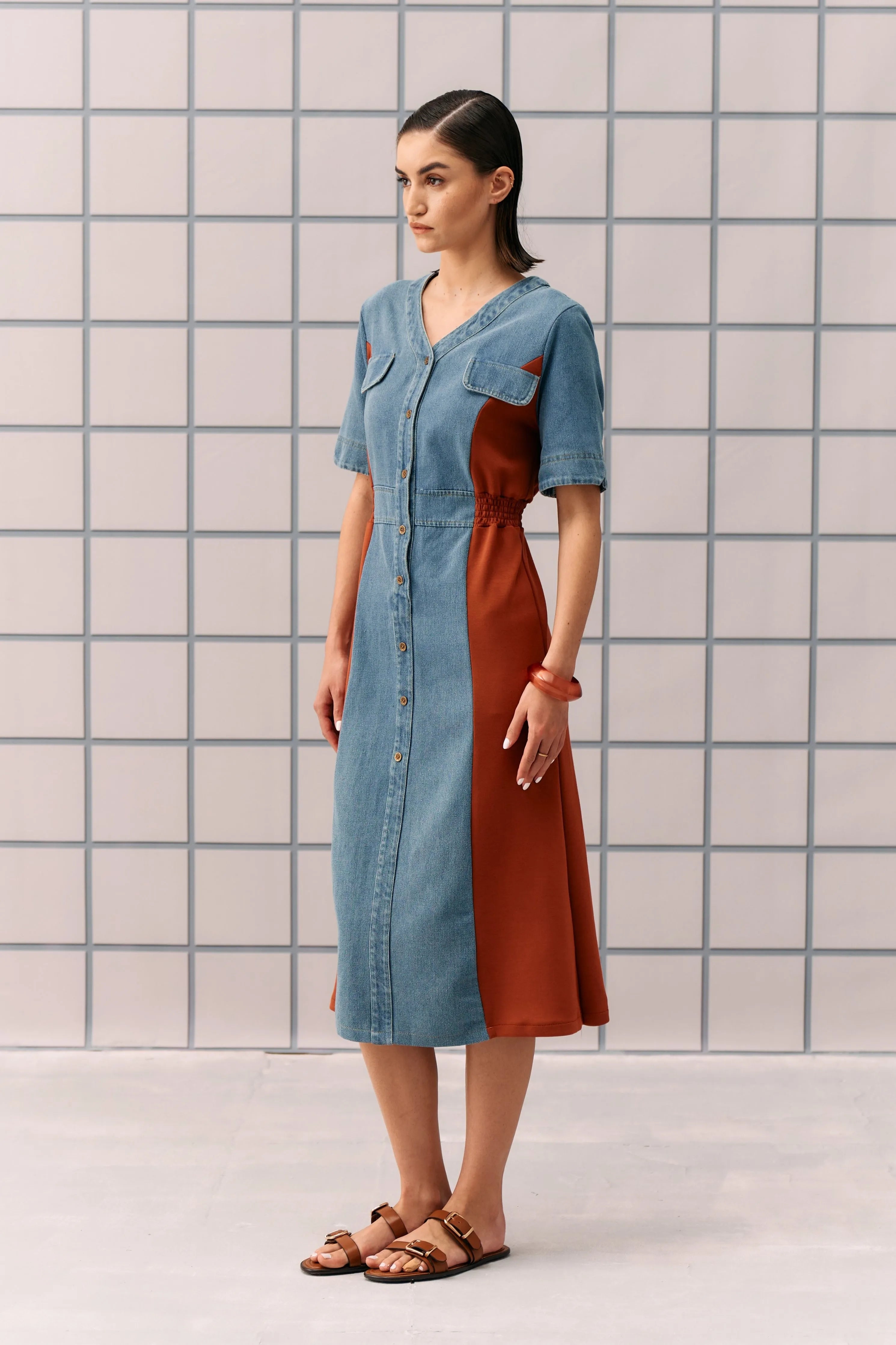 Orange Nimala Dress