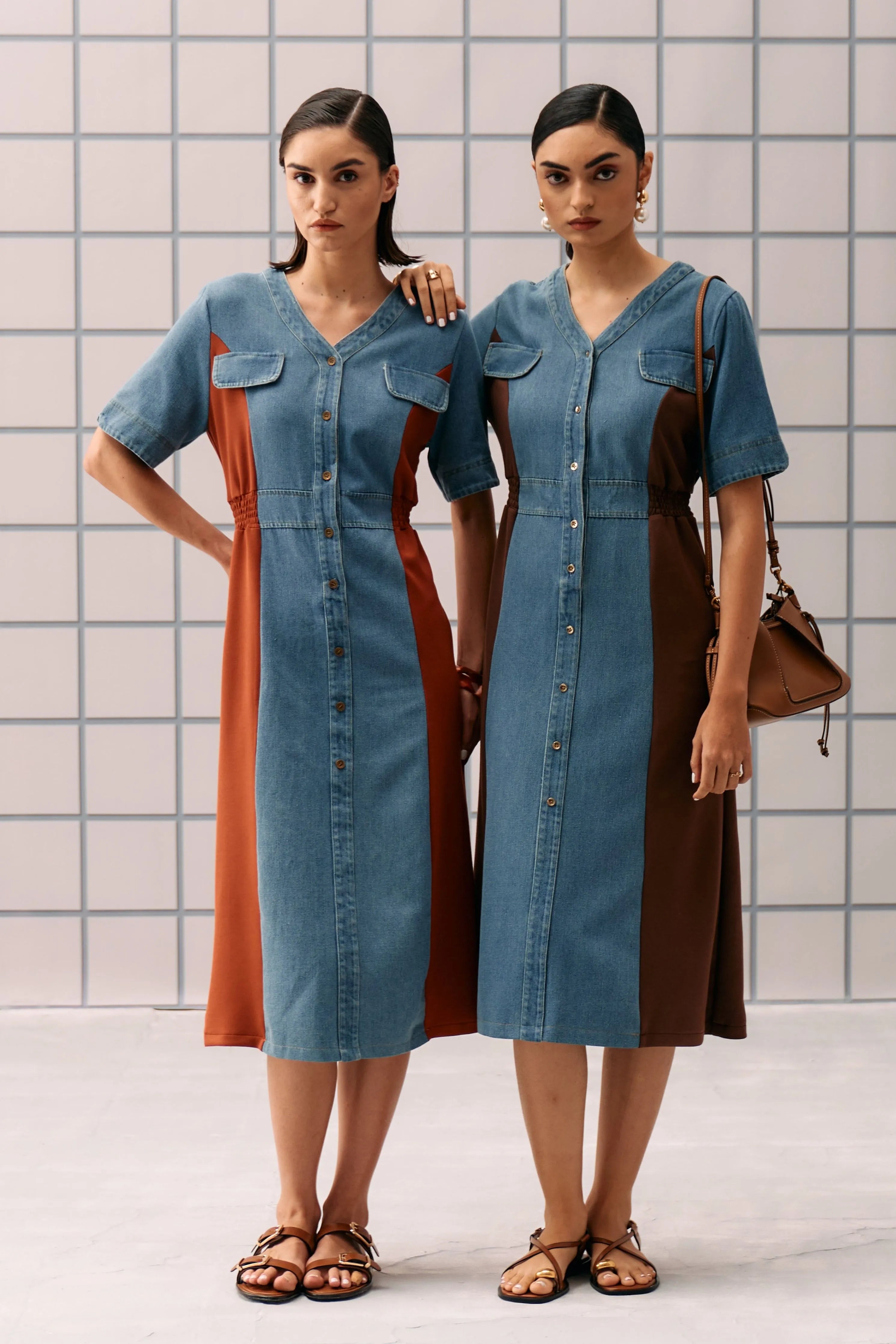 Brown Nimala Dress