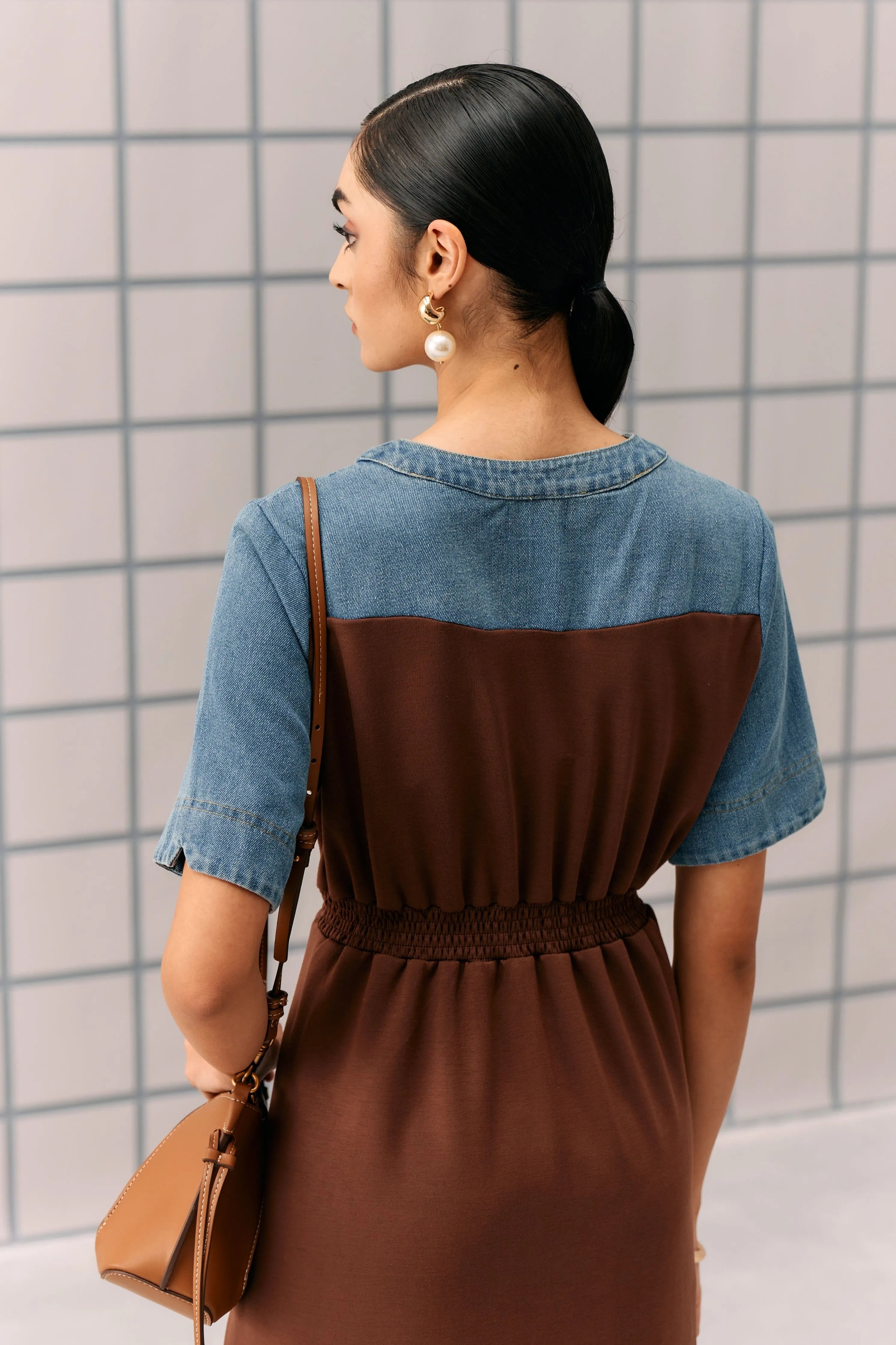 Brown Nimala Dress